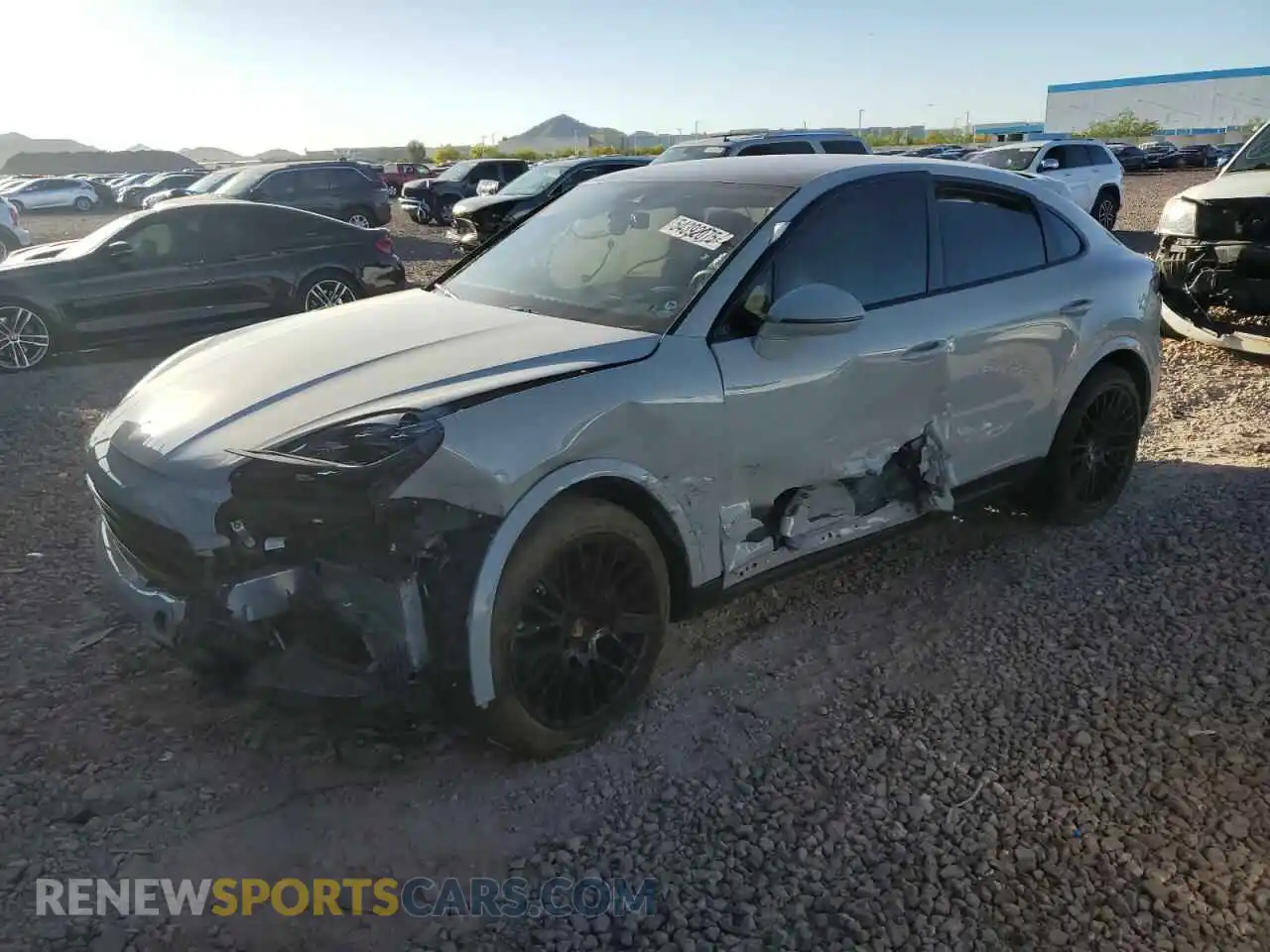 1 Photograph of a damaged car WP1BA2AY4MDA40505 PORSCHE CAYENNE 2021