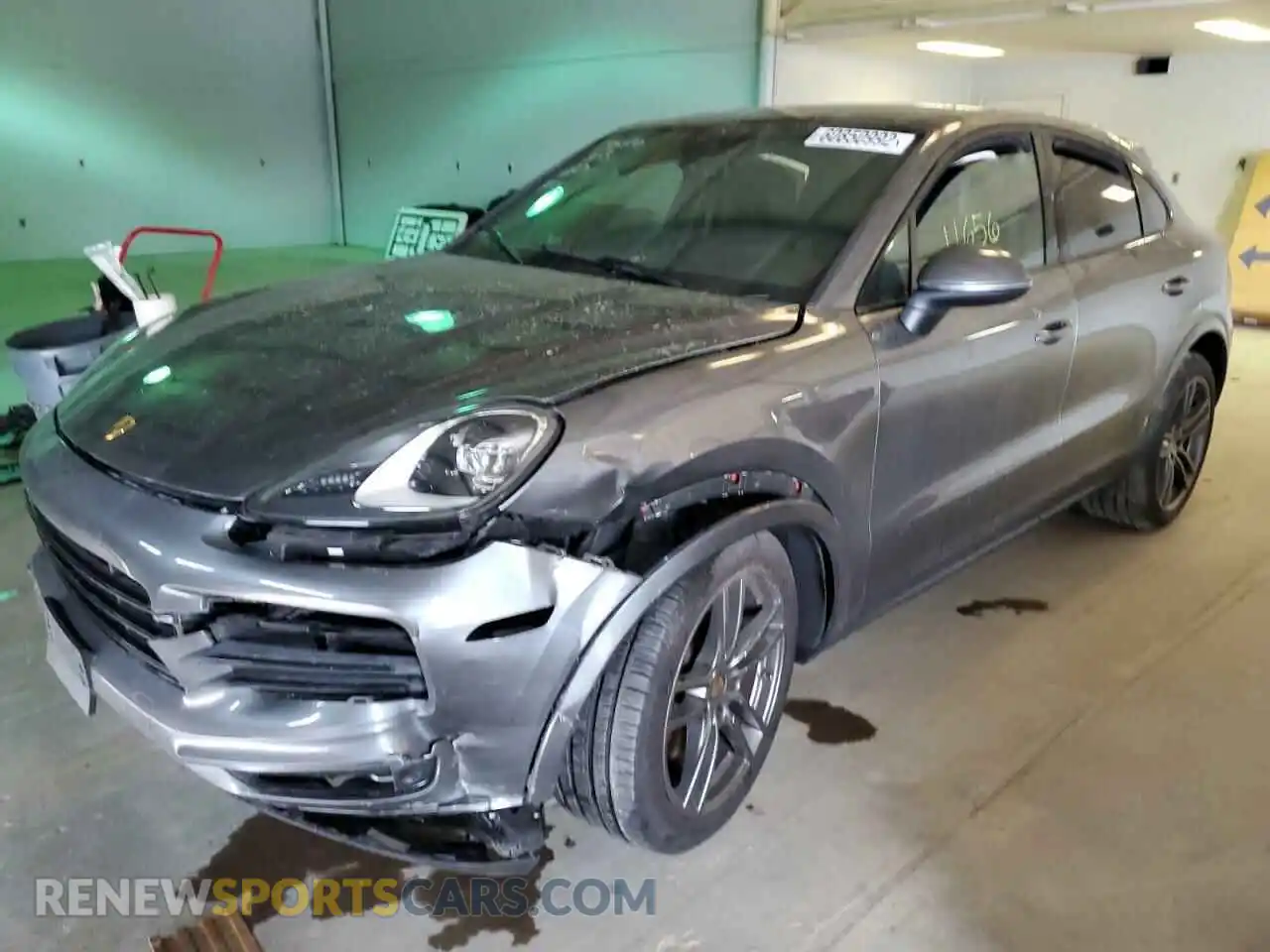2 Photograph of a damaged car WP1BA2AY5MDA40643 PORSCHE CAYENNE 2021