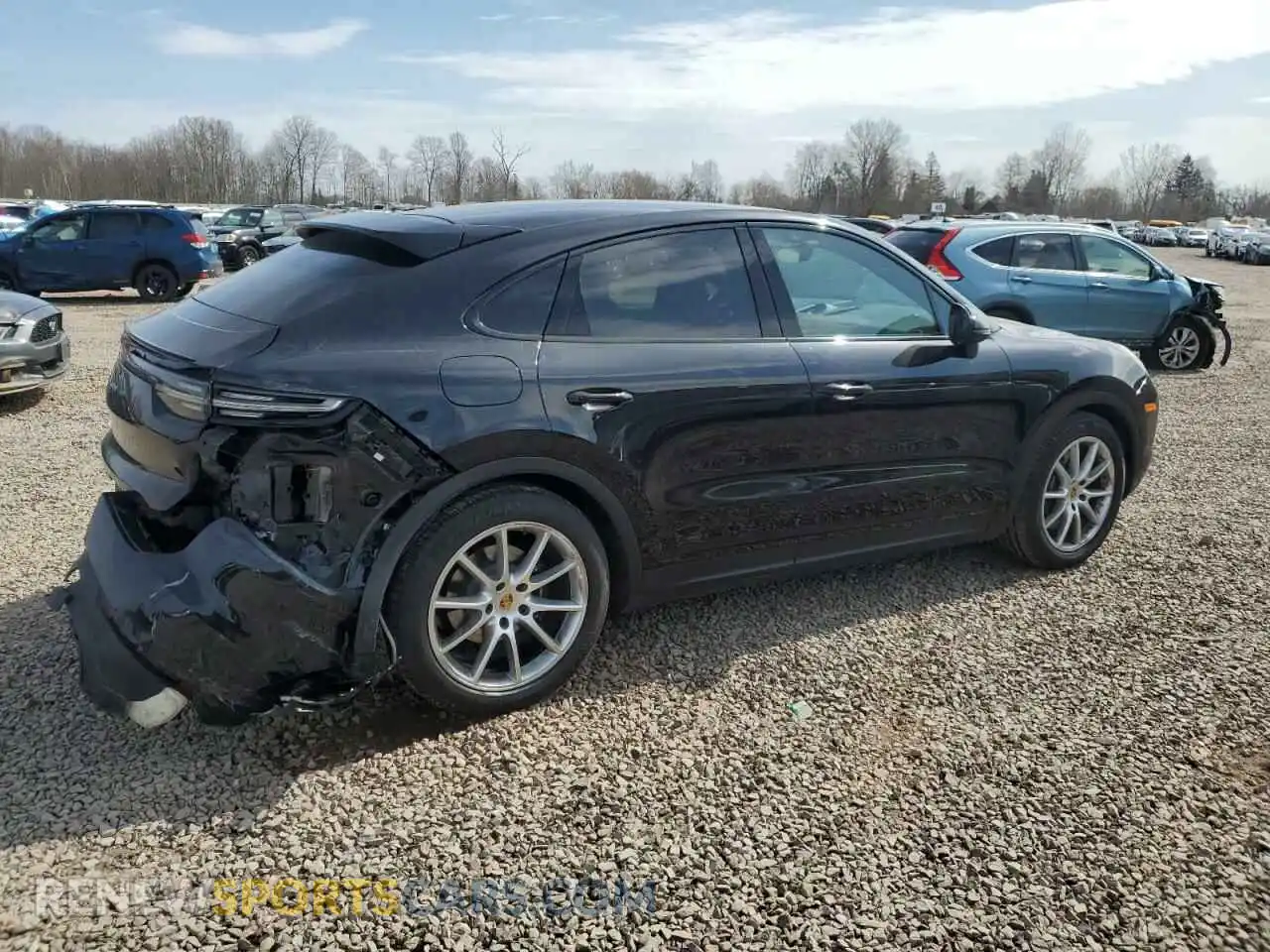 3 Photograph of a damaged car WP1BA2AY5MDA42828 PORSCHE CAYENNE 2021