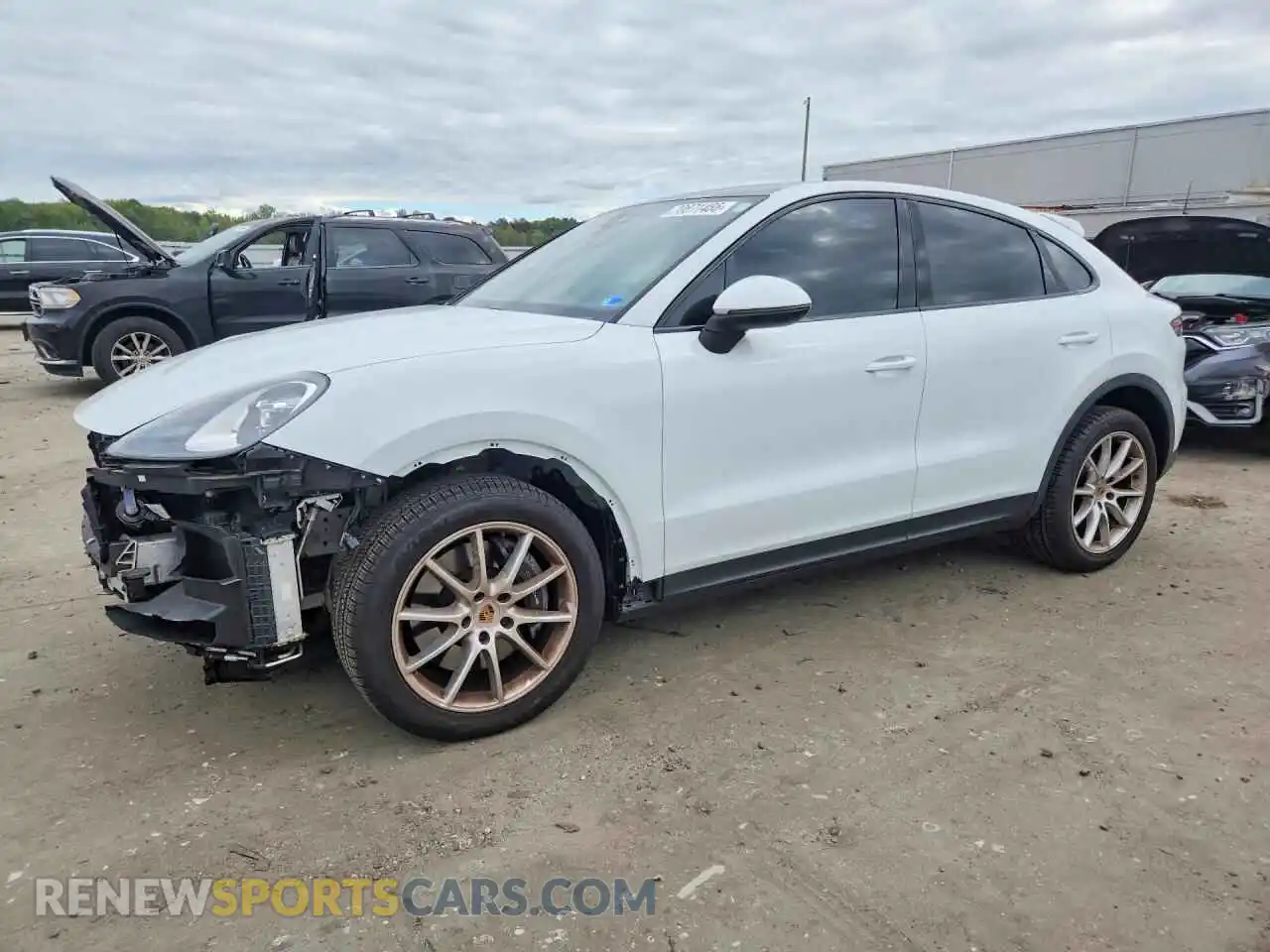 1 Photograph of a damaged car WP1BA2AY5MDA43560 PORSCHE CAYENNE 2021