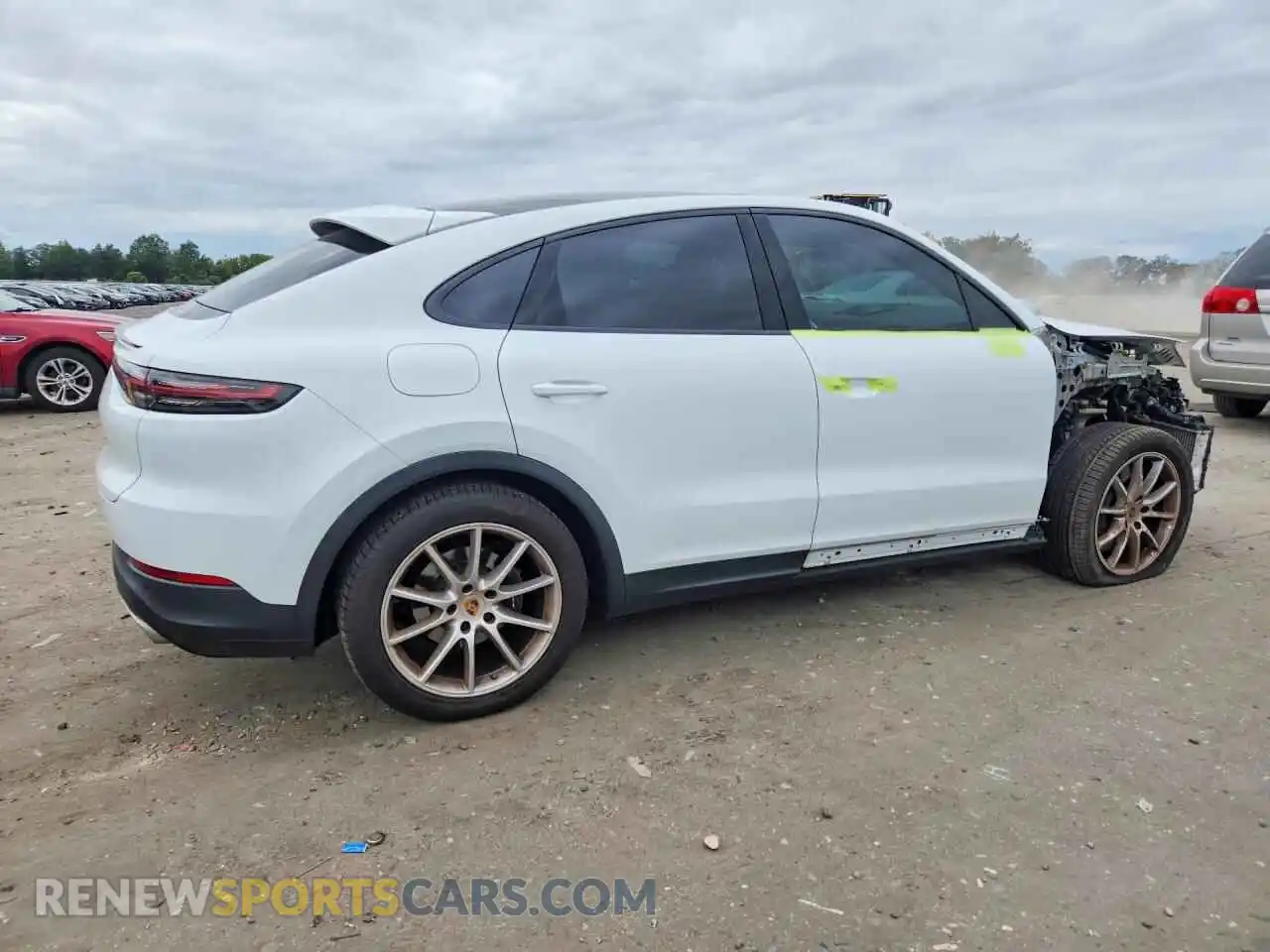 3 Photograph of a damaged car WP1BA2AY5MDA43560 PORSCHE CAYENNE 2021