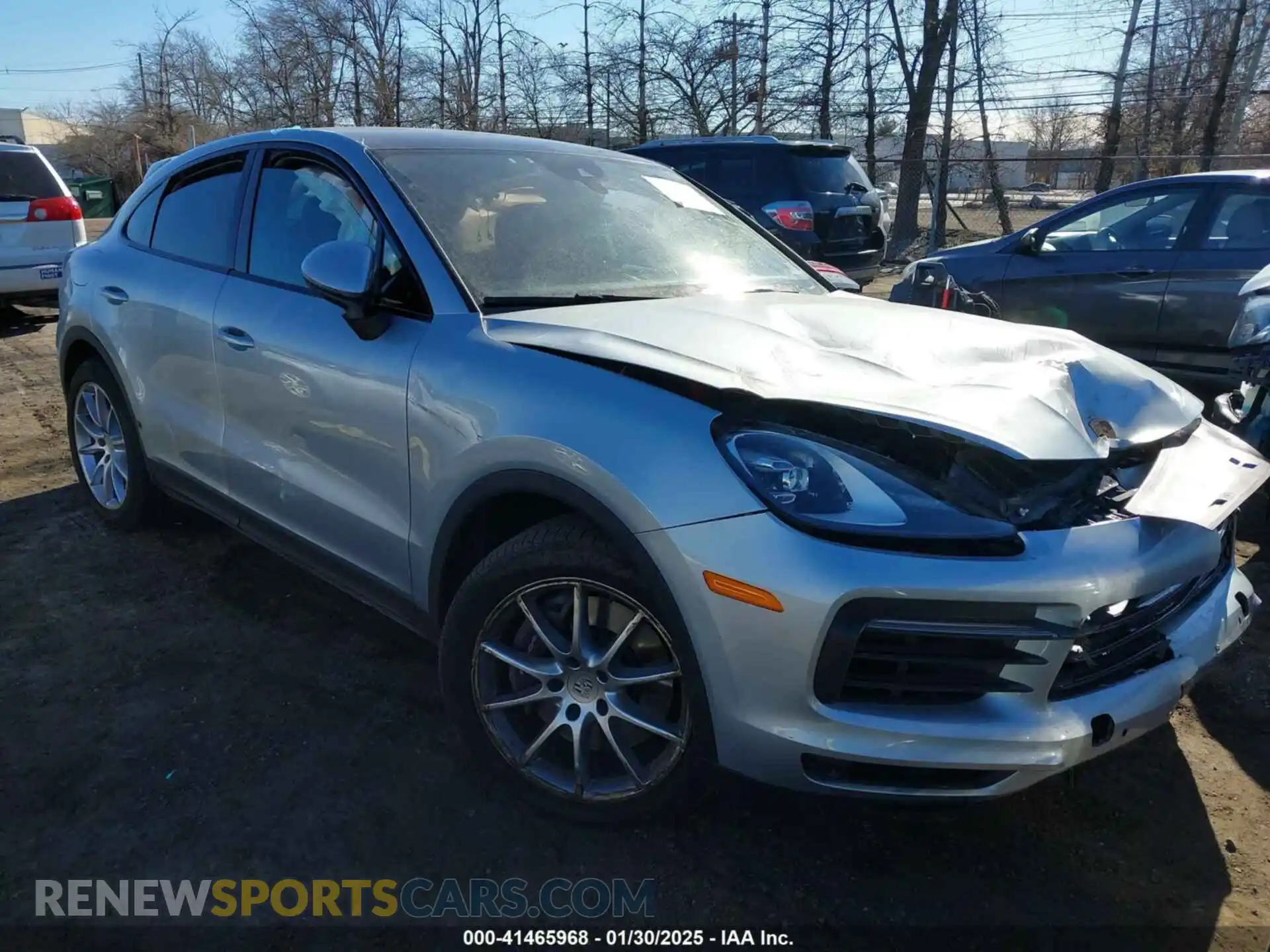 1 Photograph of a damaged car WP1BA2AY8MDA42886 PORSCHE CAYENNE 2021