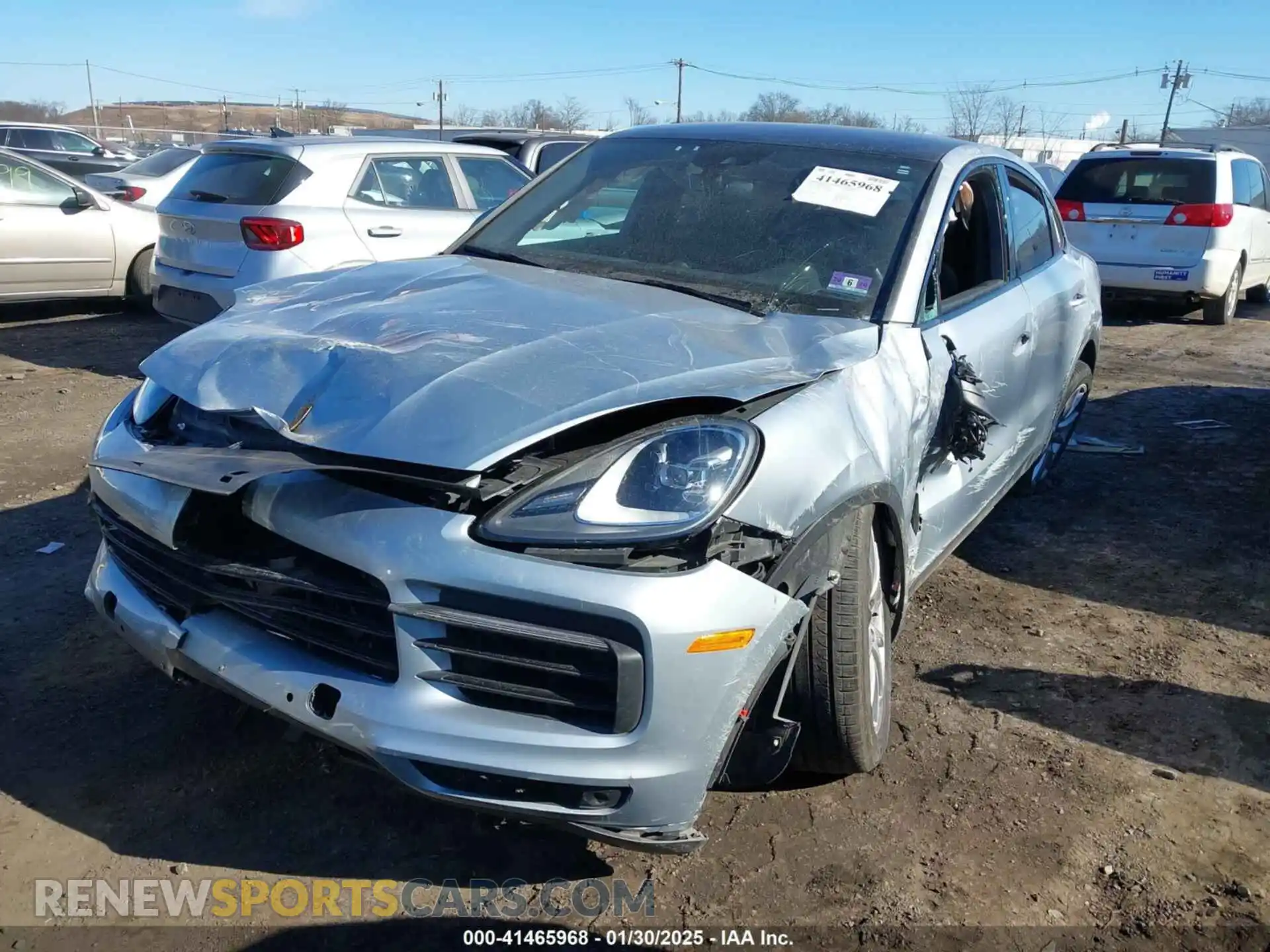 2 Photograph of a damaged car WP1BA2AY8MDA42886 PORSCHE CAYENNE 2021