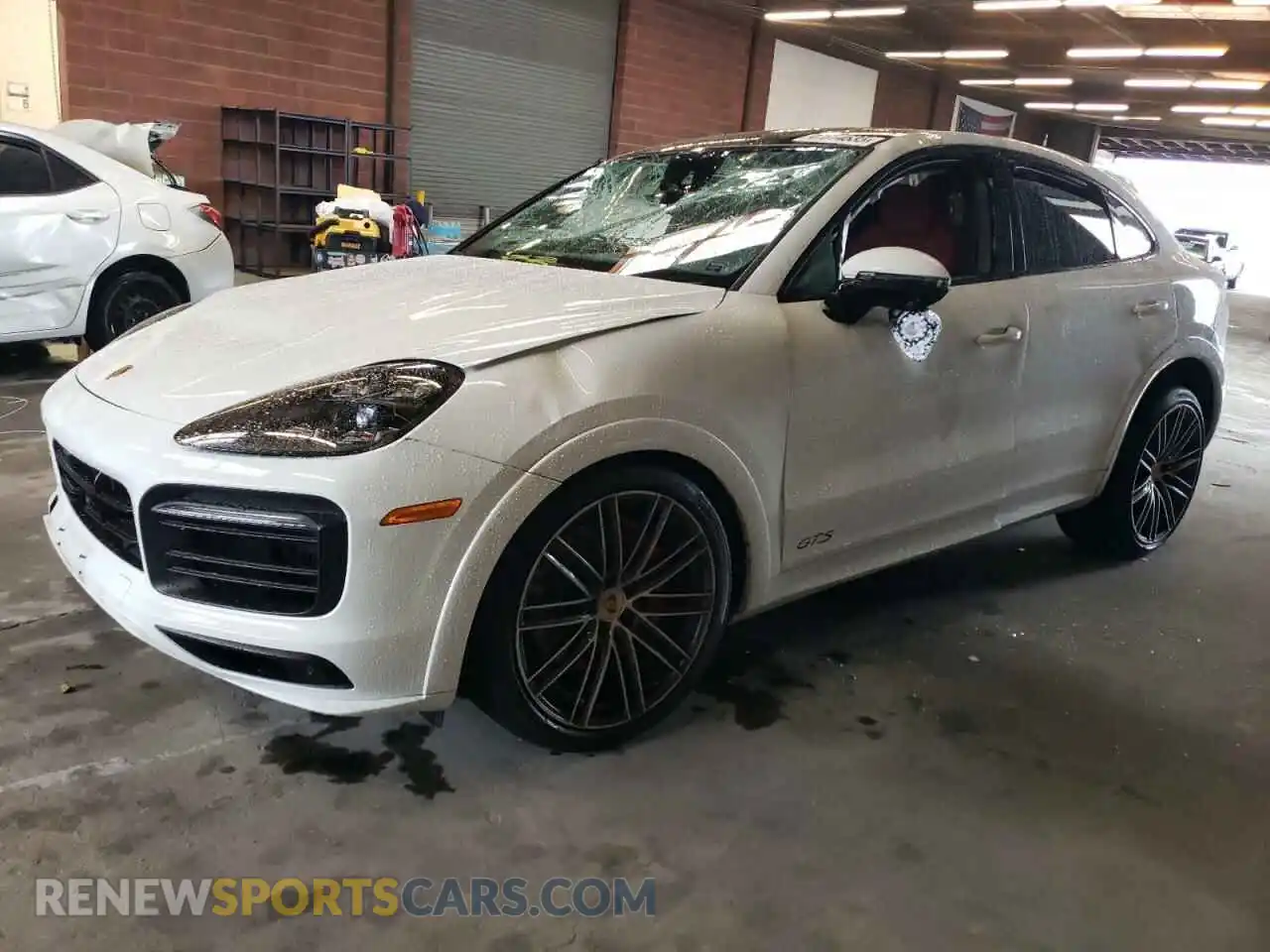 1 Photograph of a damaged car WP1BG2AY0MDA49801 PORSCHE CAYENNE 2021
