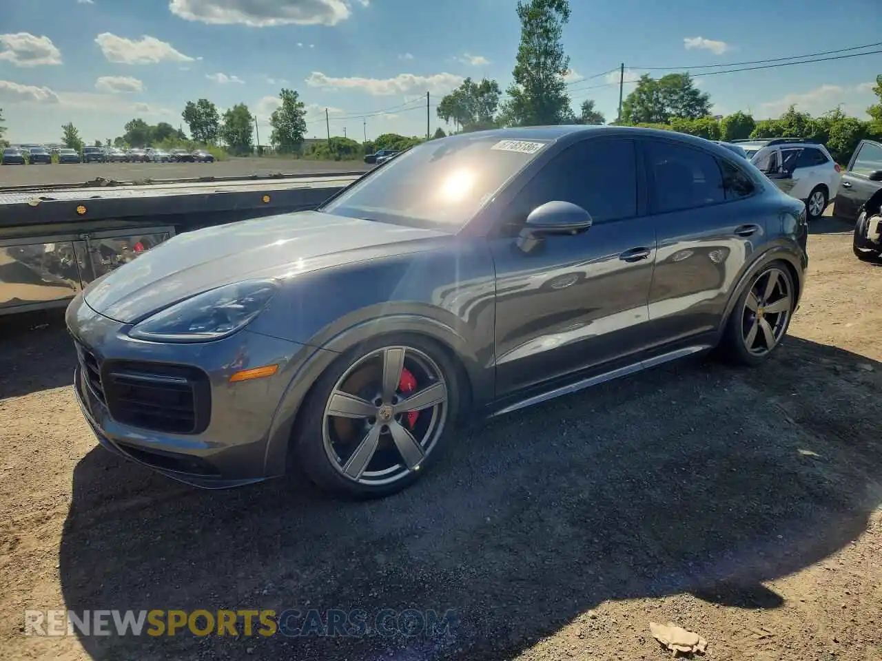 1 Photograph of a damaged car WP1BG2AY8MDA50226 PORSCHE CAYENNE 2021