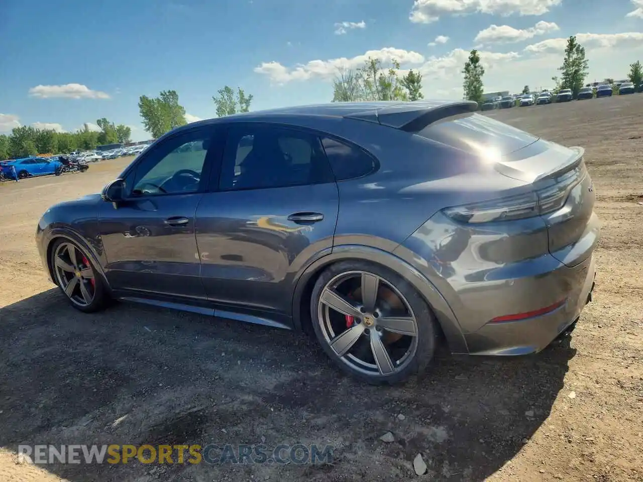 2 Photograph of a damaged car WP1BG2AY8MDA50226 PORSCHE CAYENNE 2021