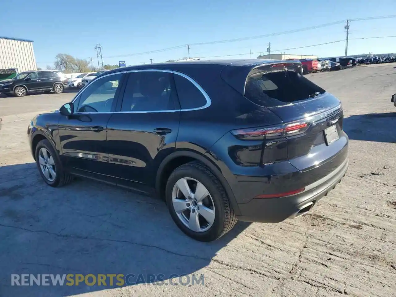 2 Photograph of a damaged car WP1AA2AY1NDA04719 PORSCHE CAYENNE 2022