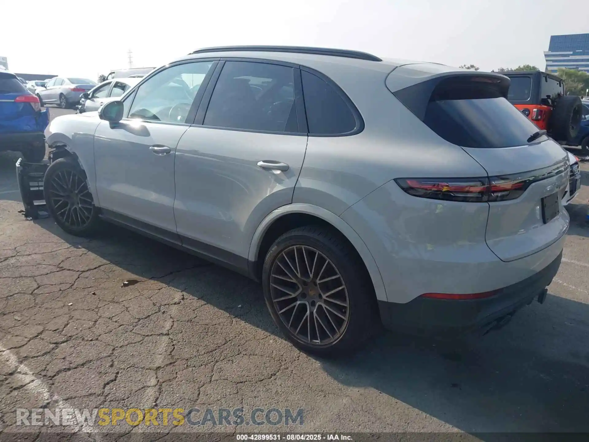 3 fotografías del automóvil dañado WP1AA2AY4NDA06187 PORSCHE CAYENNE 2022