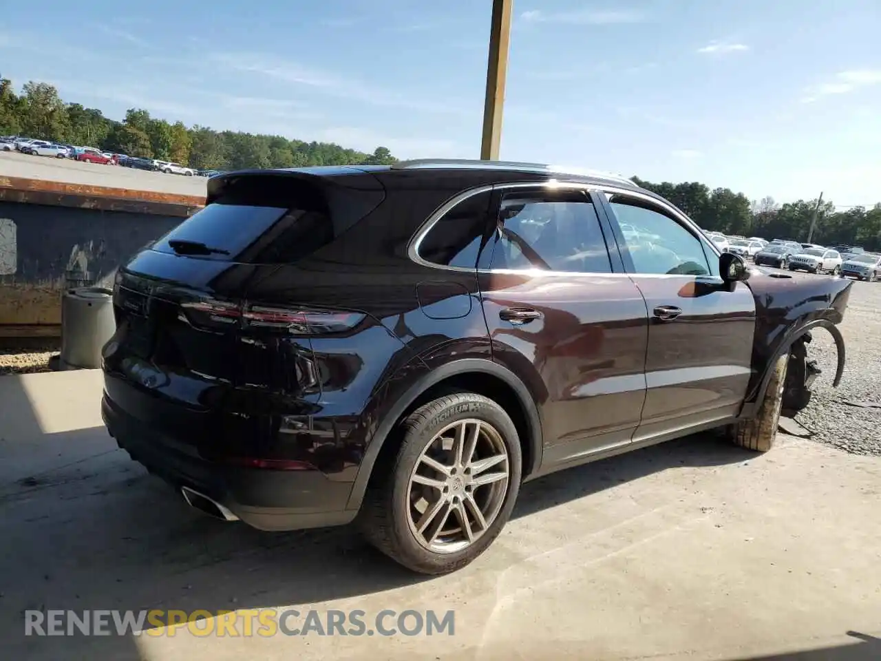 3 Photograph of a damaged car WP1AA2AY5NDA02049 PORSCHE CAYENNE 2022