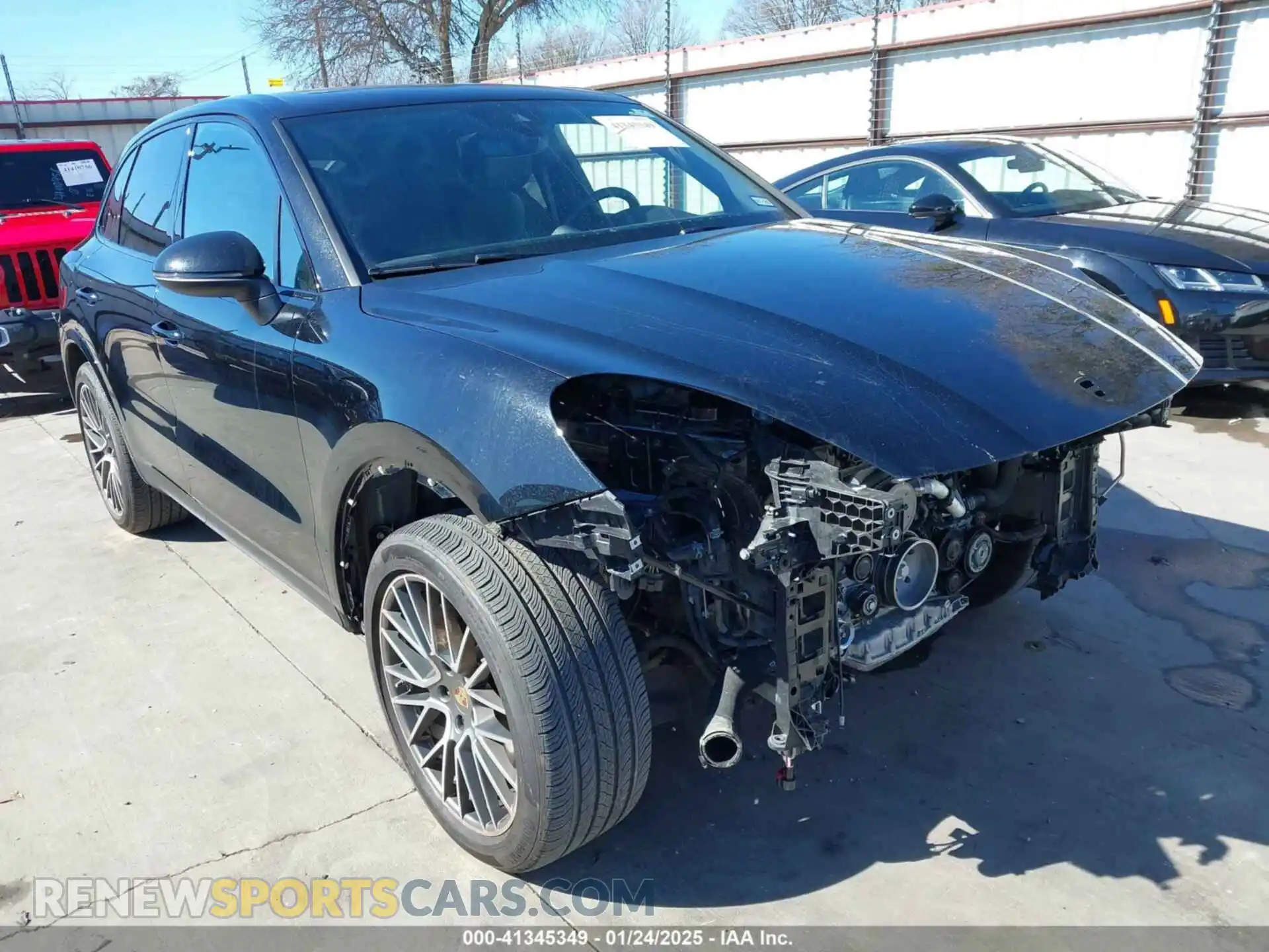 1 Photograph of a damaged car WP1AA2AY5NDA07039 PORSCHE CAYENNE 2022