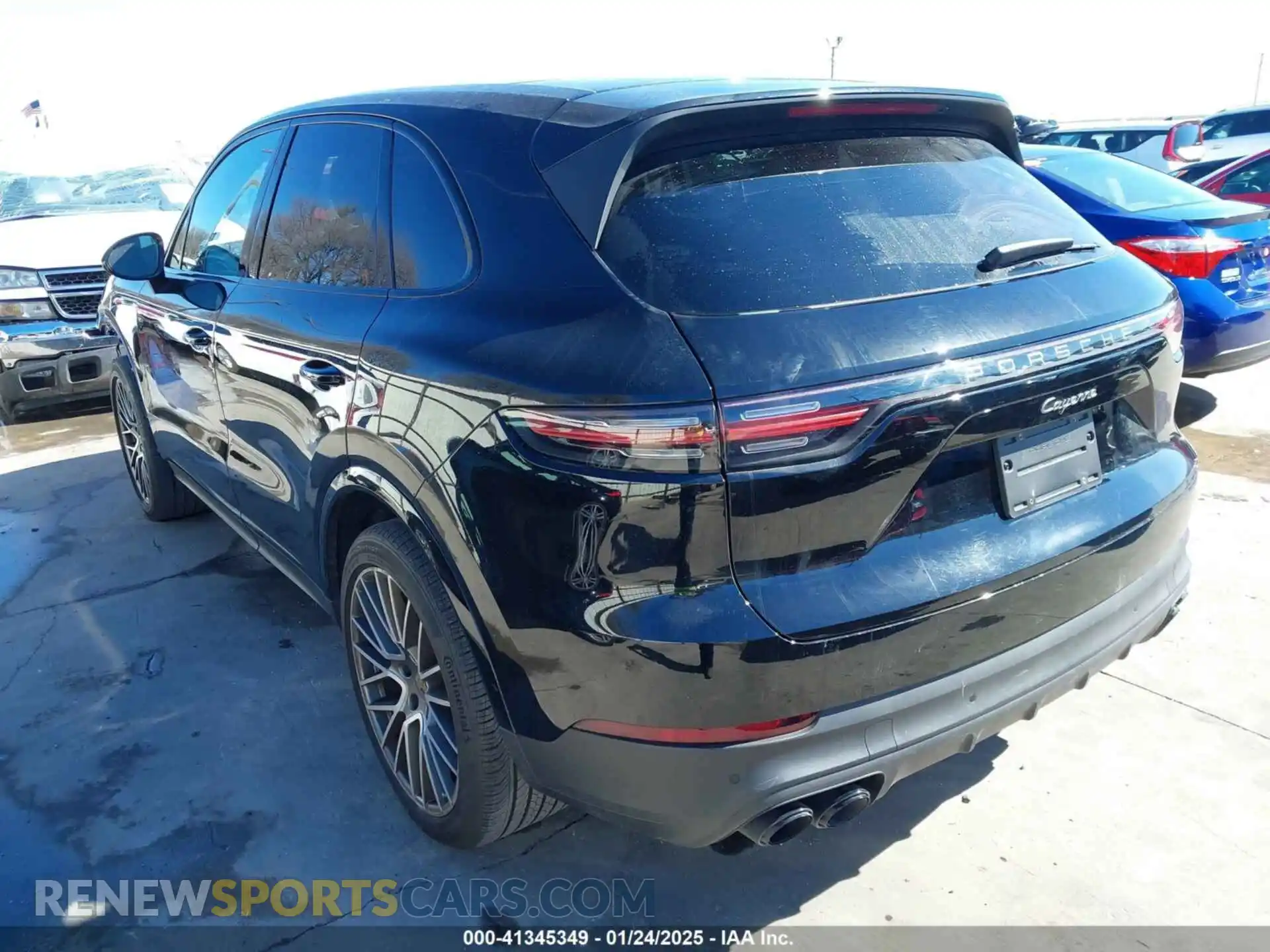 3 Photograph of a damaged car WP1AA2AY5NDA07039 PORSCHE CAYENNE 2022