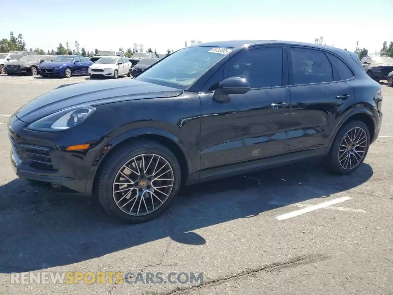 1 Photograph of a damaged car WP1AA2AY5NDA07834 PORSCHE CAYENNE 2022