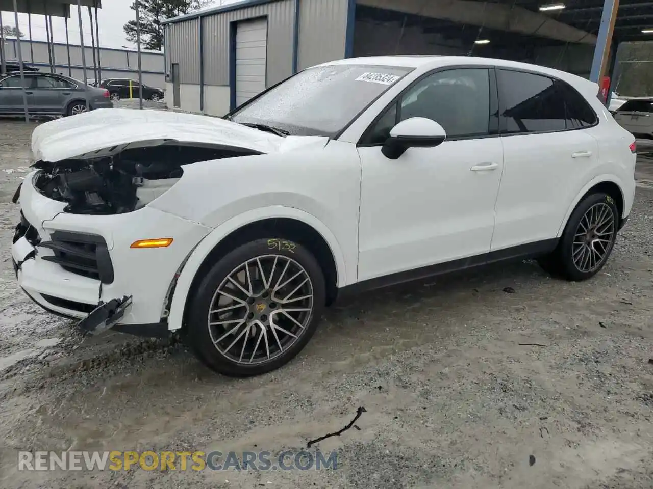 1 Photograph of a damaged car WP1AA2AY6NDA02593 PORSCHE CAYENNE 2022