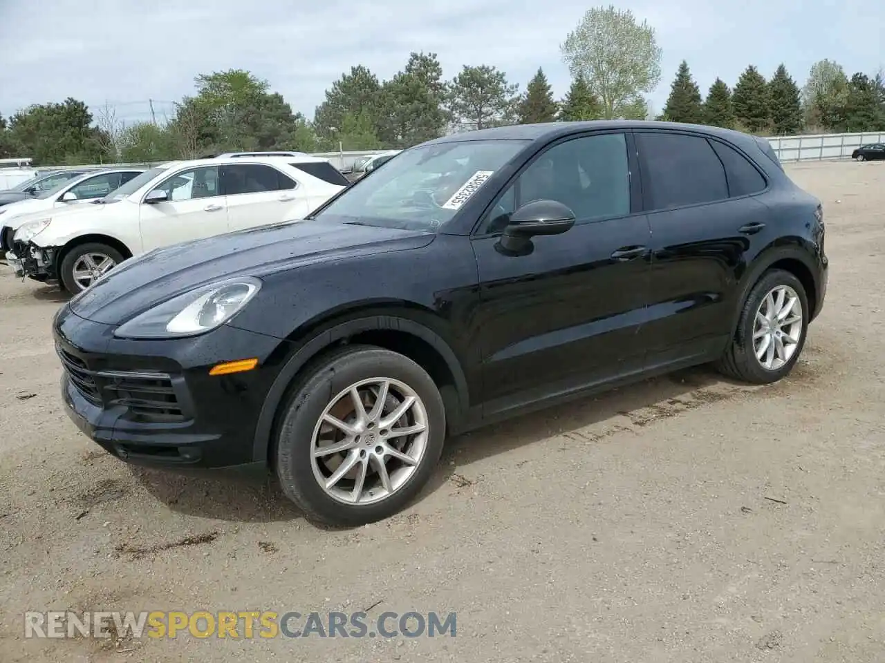 1 Photograph of a damaged car WP1AA2AY7NDA00593 PORSCHE CAYENNE 2022