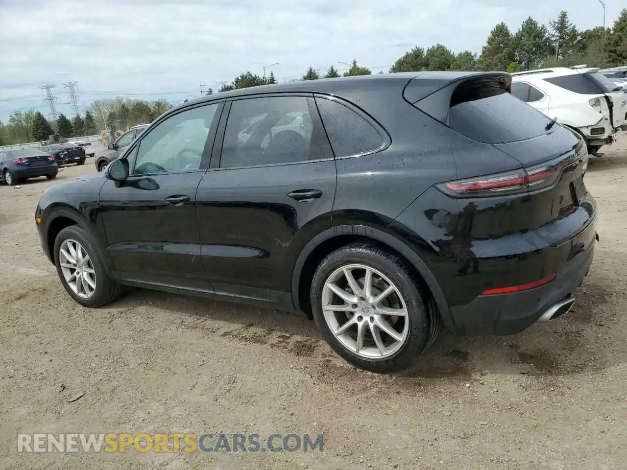 2 Photograph of a damaged car WP1AA2AY7NDA00593 PORSCHE CAYENNE 2022