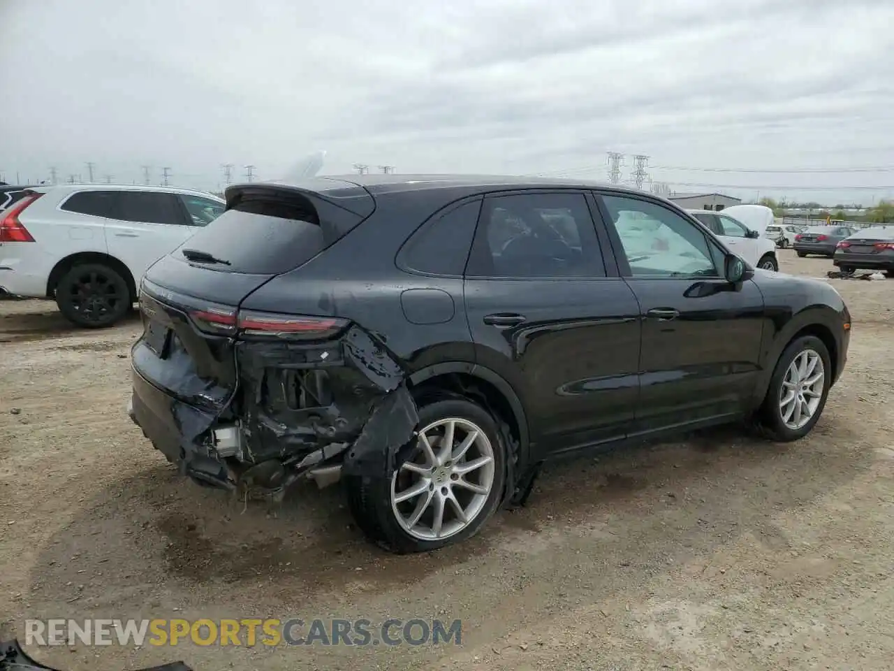 3 Photograph of a damaged car WP1AA2AY7NDA00593 PORSCHE CAYENNE 2022