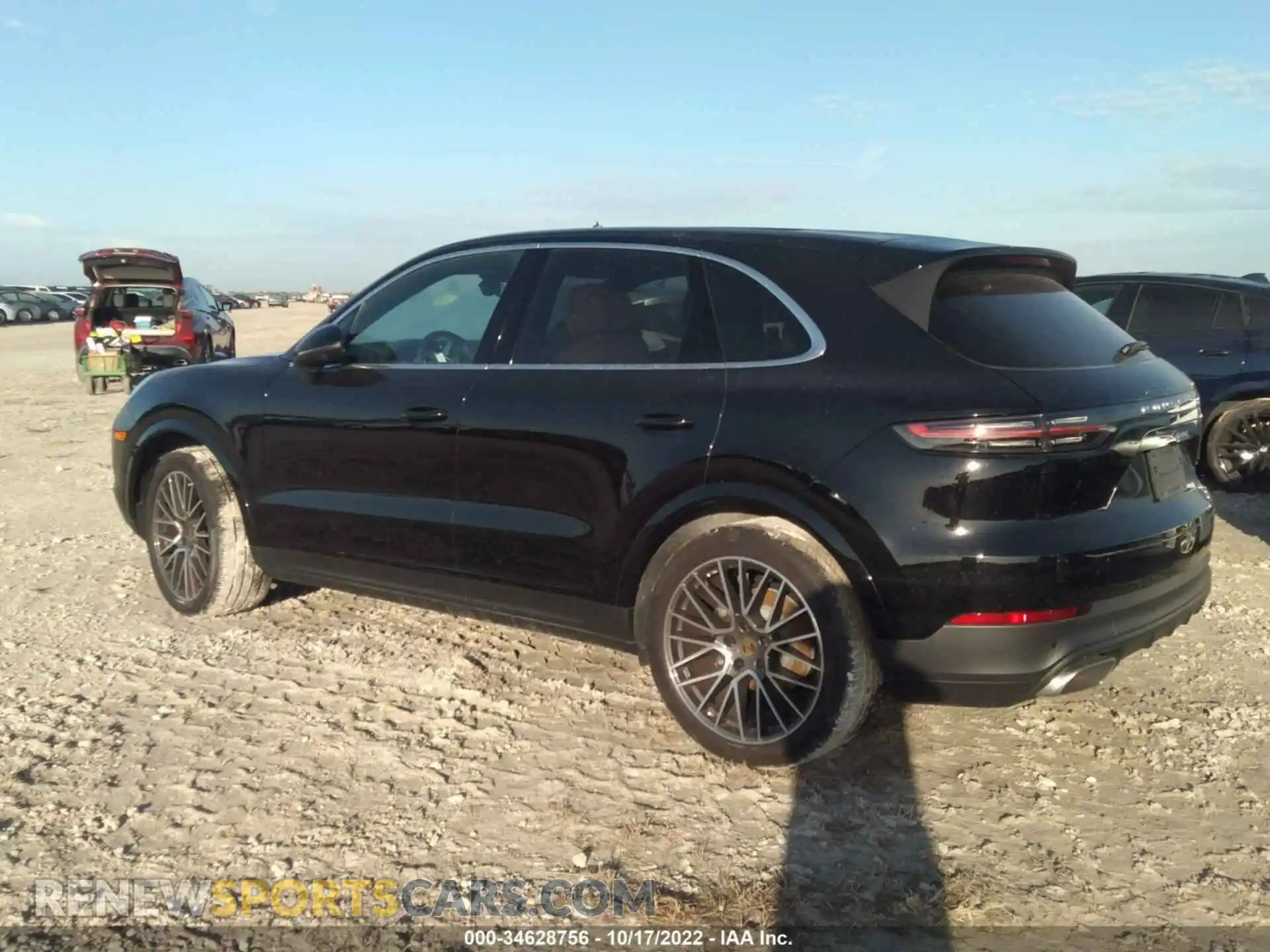 3 Photograph of a damaged car WP1AA2AY8NDA04510 PORSCHE CAYENNE 2022