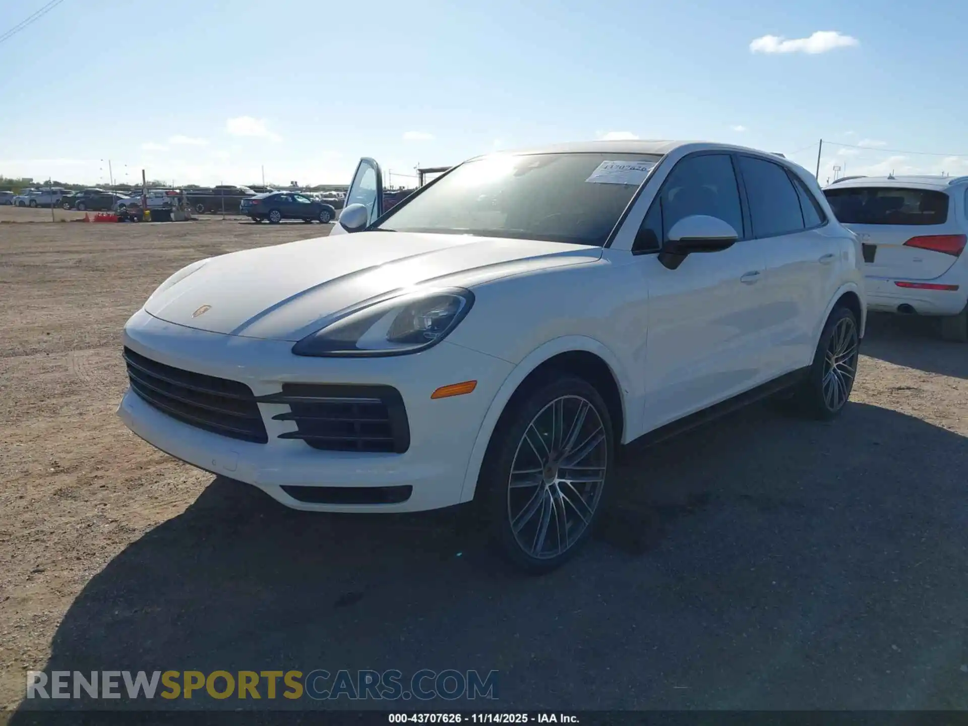2 Photograph of a damaged car WP1AA2AY8NDA07746 PORSCHE CAYENNE 2022