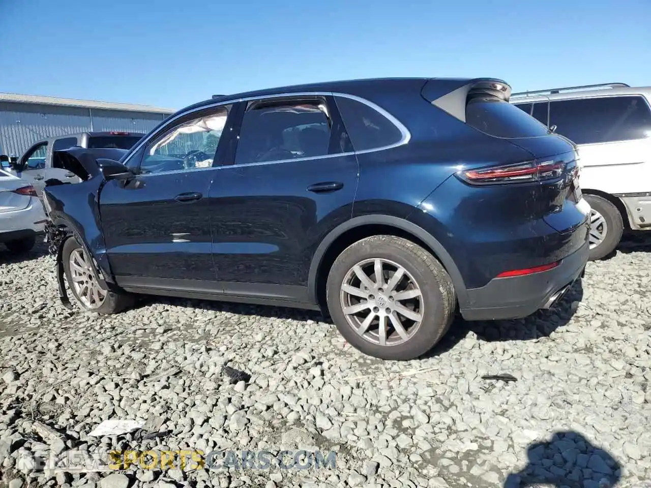 2 Photograph of a damaged car WP1AB2AY2NDA31702 PORSCHE CAYENNE 2022