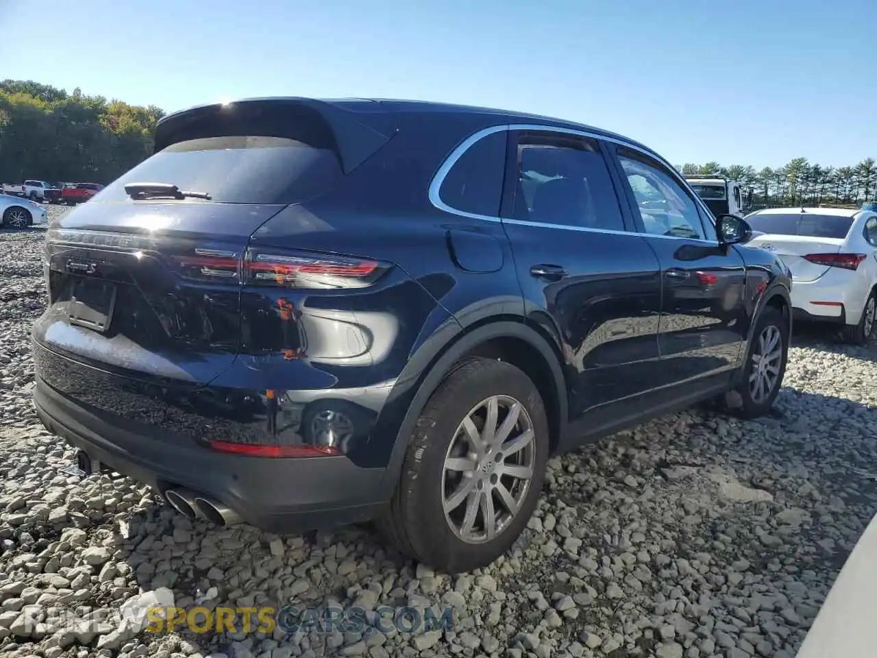 3 Photograph of a damaged car WP1AB2AY2NDA31702 PORSCHE CAYENNE 2022