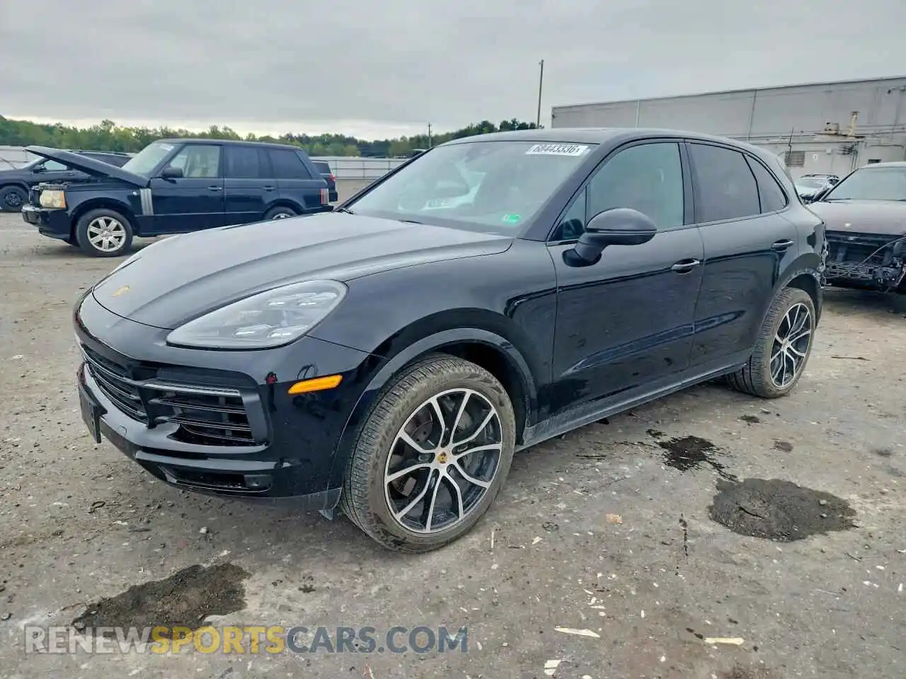 1 Photograph of a damaged car WP1AB2AY3NDA31126 PORSCHE CAYENNE 2022