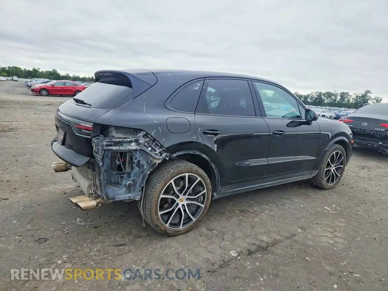 3 Photograph of a damaged car WP1AB2AY3NDA31126 PORSCHE CAYENNE 2022