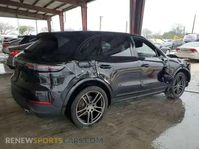 3 Photograph of a damaged car WP1AB2AY8NDA31722 PORSCHE CAYENNE 2022