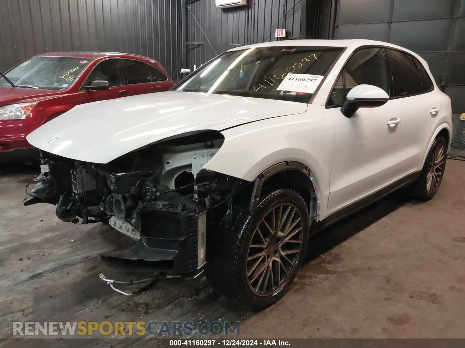 2 Photograph of a damaged car WP1AB2AY9NDA32149 PORSCHE CAYENNE 2022
