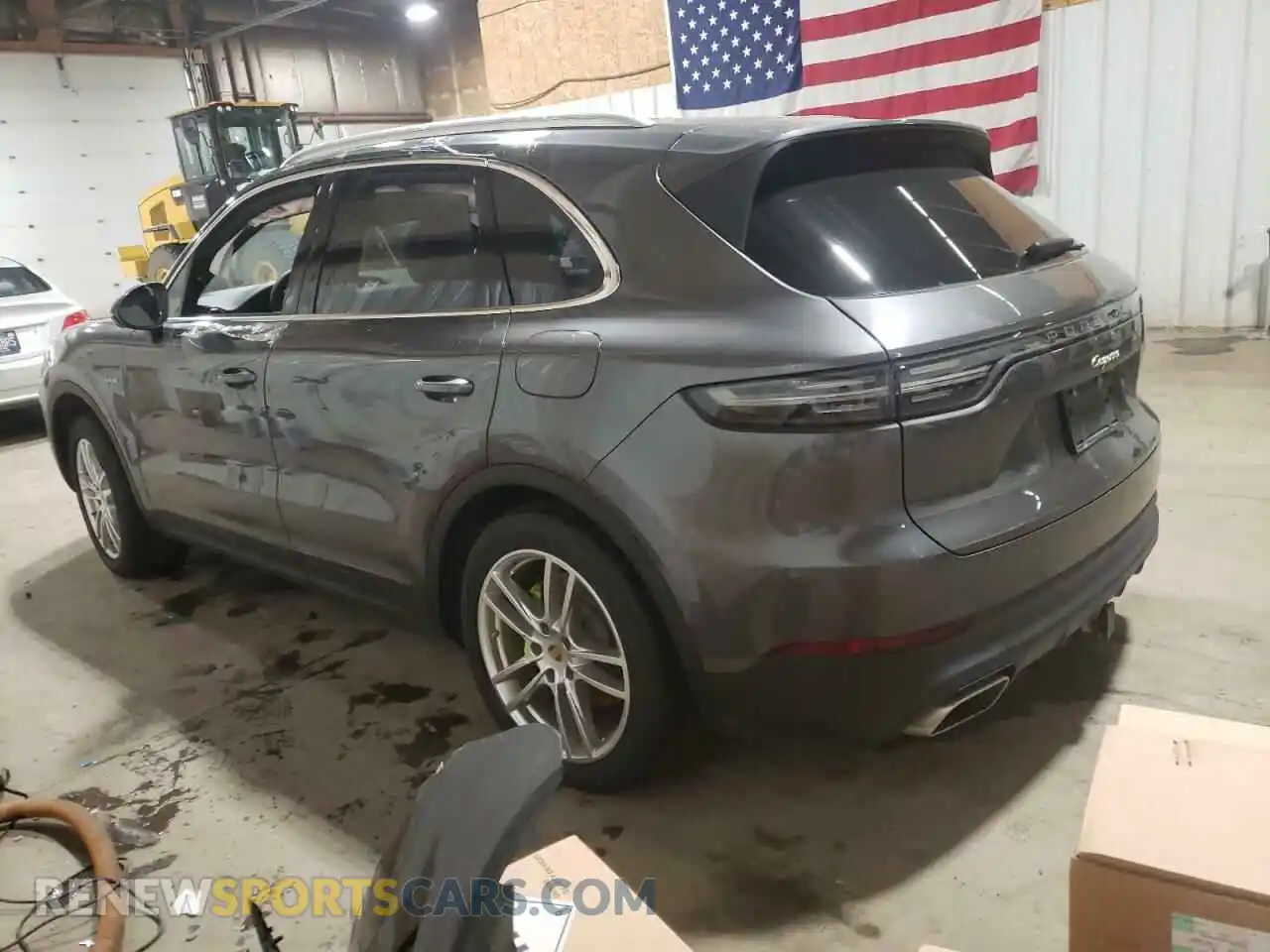 2 Photograph of a damaged car WP1AE2AY9NDA27007 PORSCHE CAYENNE 2022