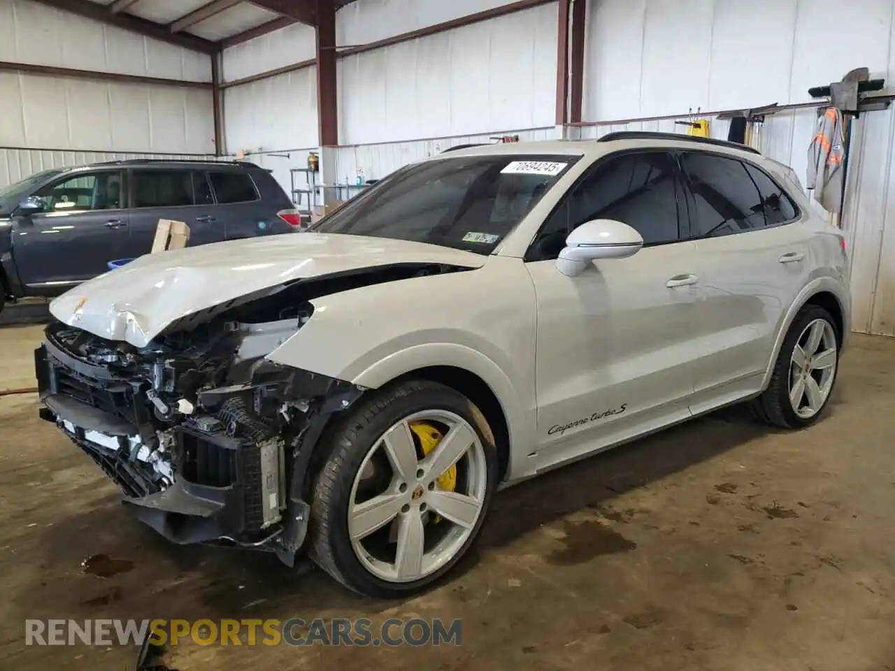 1 Photograph of a damaged car WP1AF2AY1NDA44445 PORSCHE CAYENNE 2022