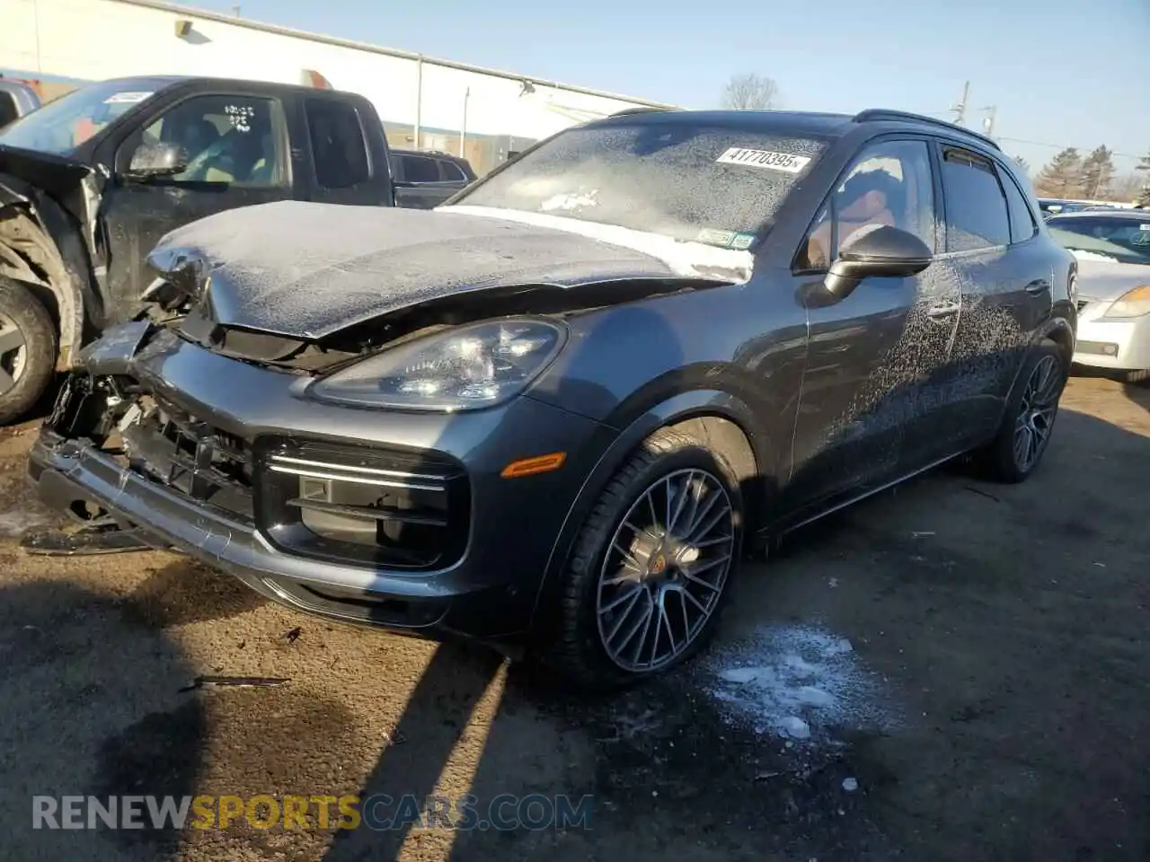 1 Photograph of a damaged car WP1AF2AY4NDA44262 PORSCHE CAYENNE 2022