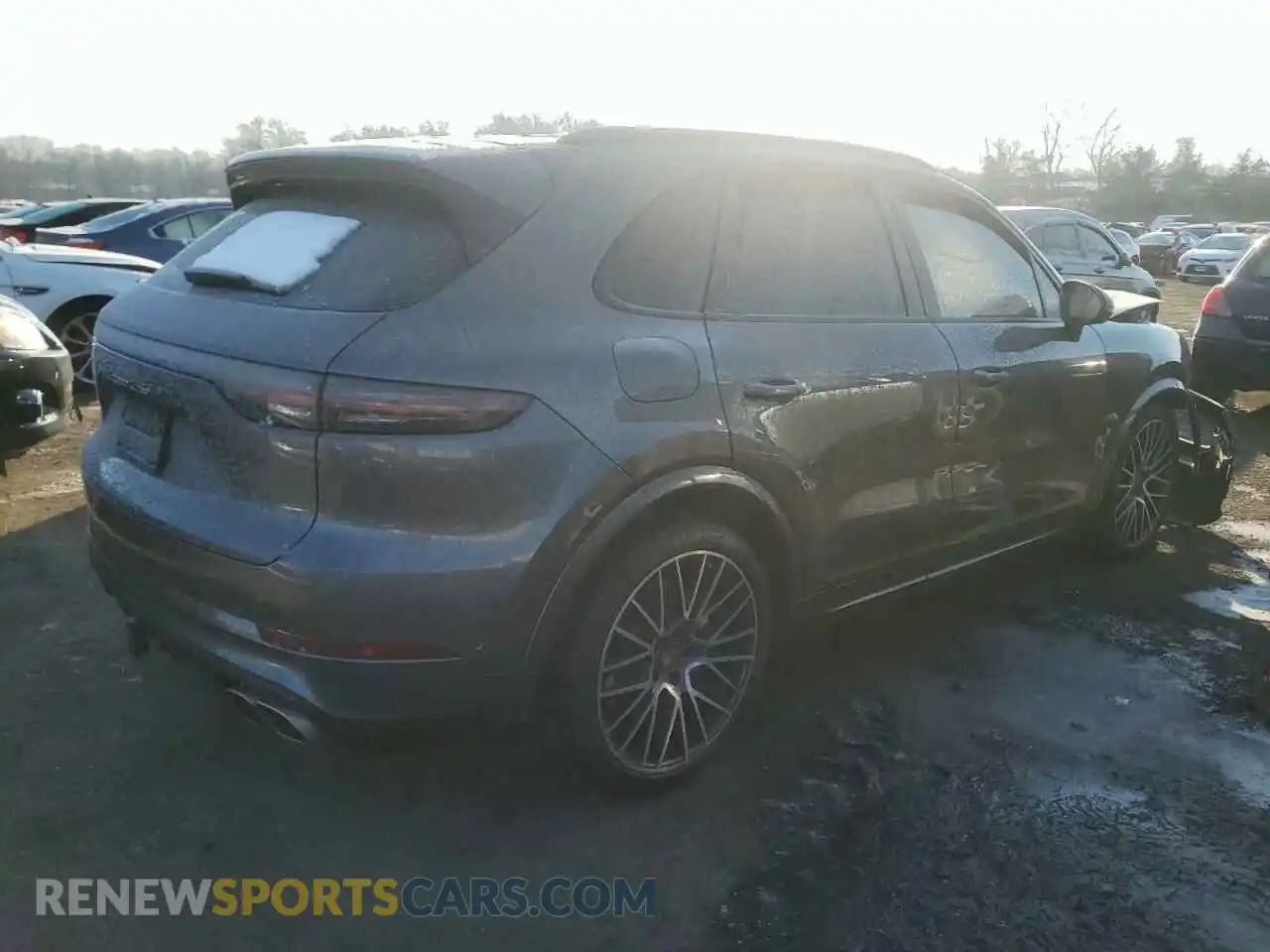 3 Photograph of a damaged car WP1AF2AY4NDA44262 PORSCHE CAYENNE 2022