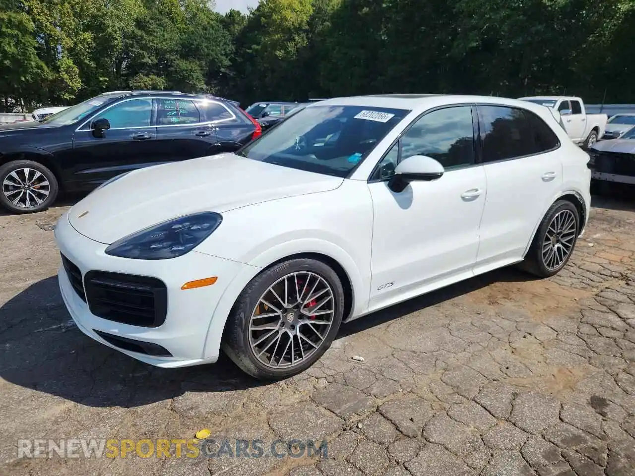 1 Фотография поврежденного автомобиля WP1AG2AY5NDA38659 PORSCHE CAYENNE 2022