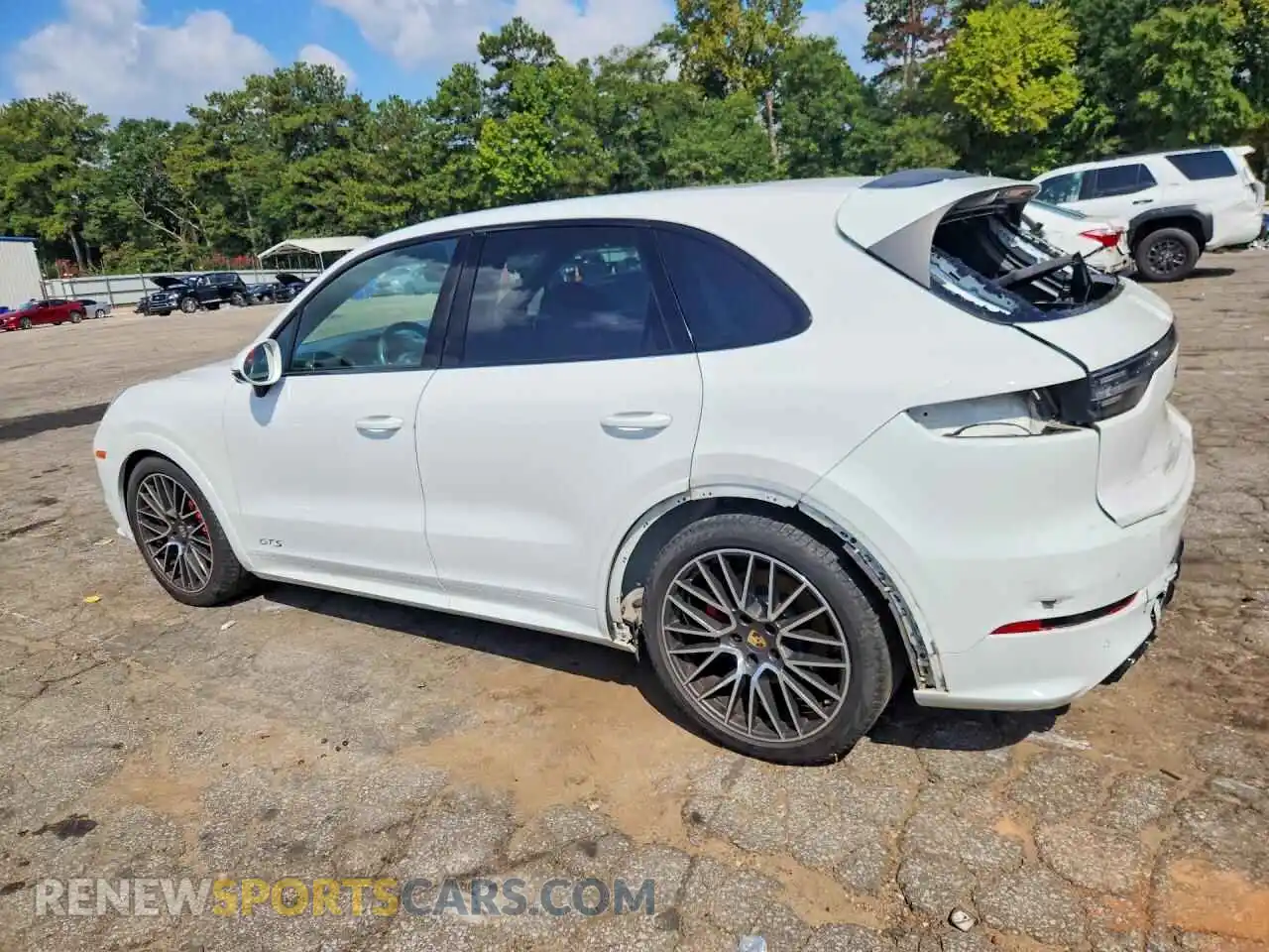 2 Фотография поврежденного автомобиля WP1AG2AY5NDA38659 PORSCHE CAYENNE 2022