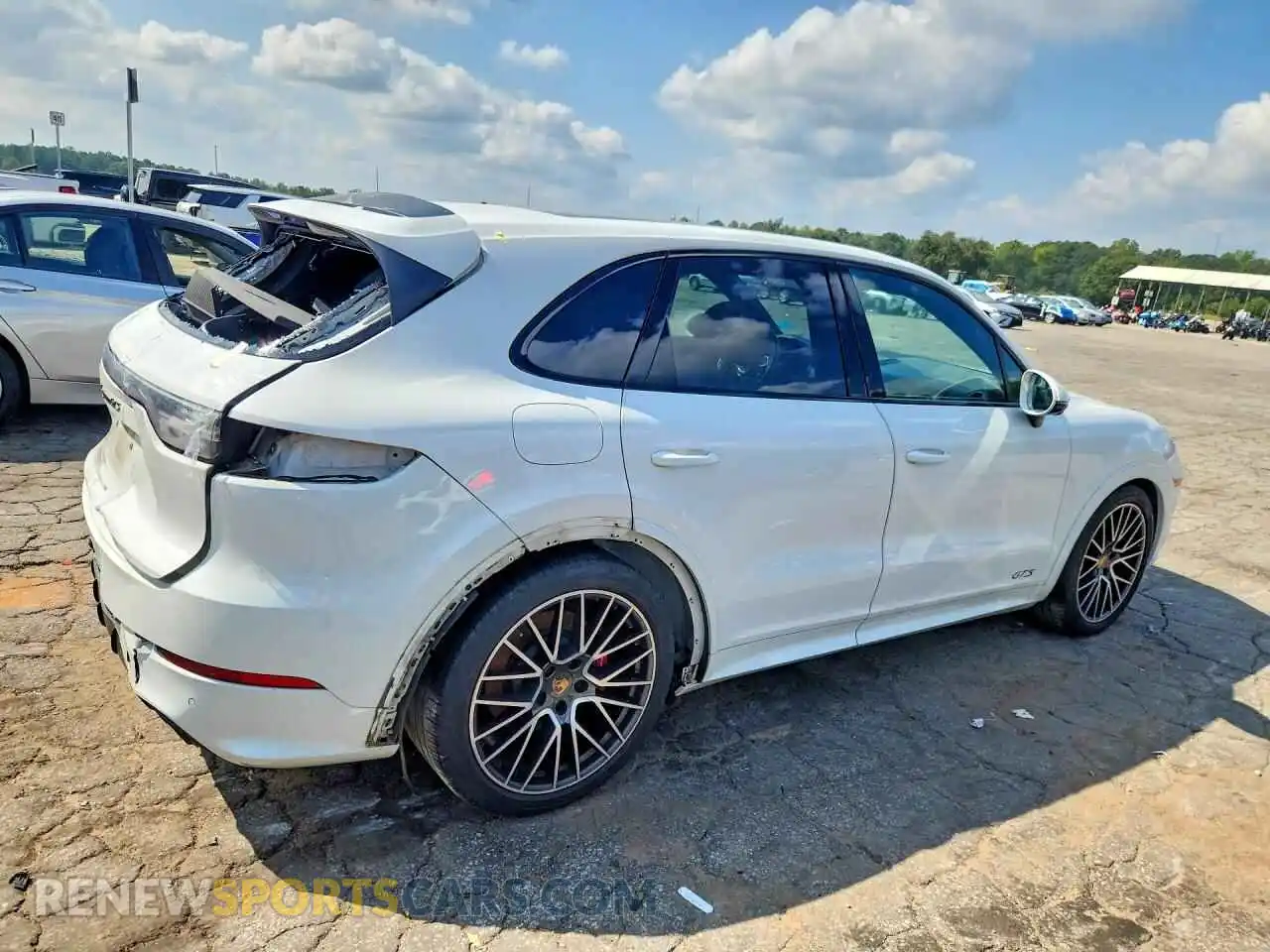 3 Фотография поврежденного автомобиля WP1AG2AY5NDA38659 PORSCHE CAYENNE 2022