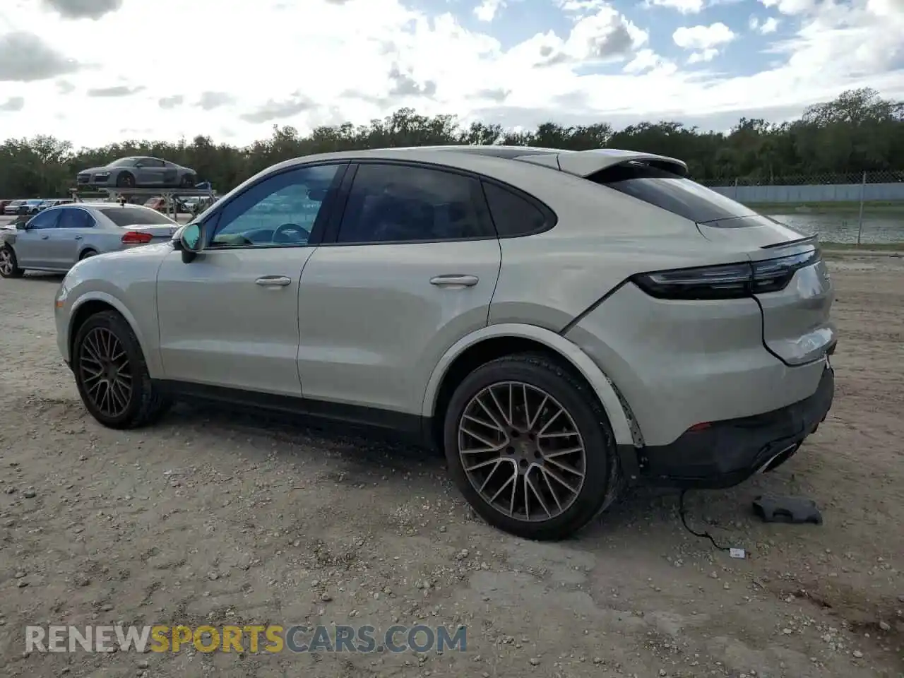 2 Photograph of a damaged car WP1BA2AY8NDA48219 PORSCHE CAYENNE 2022