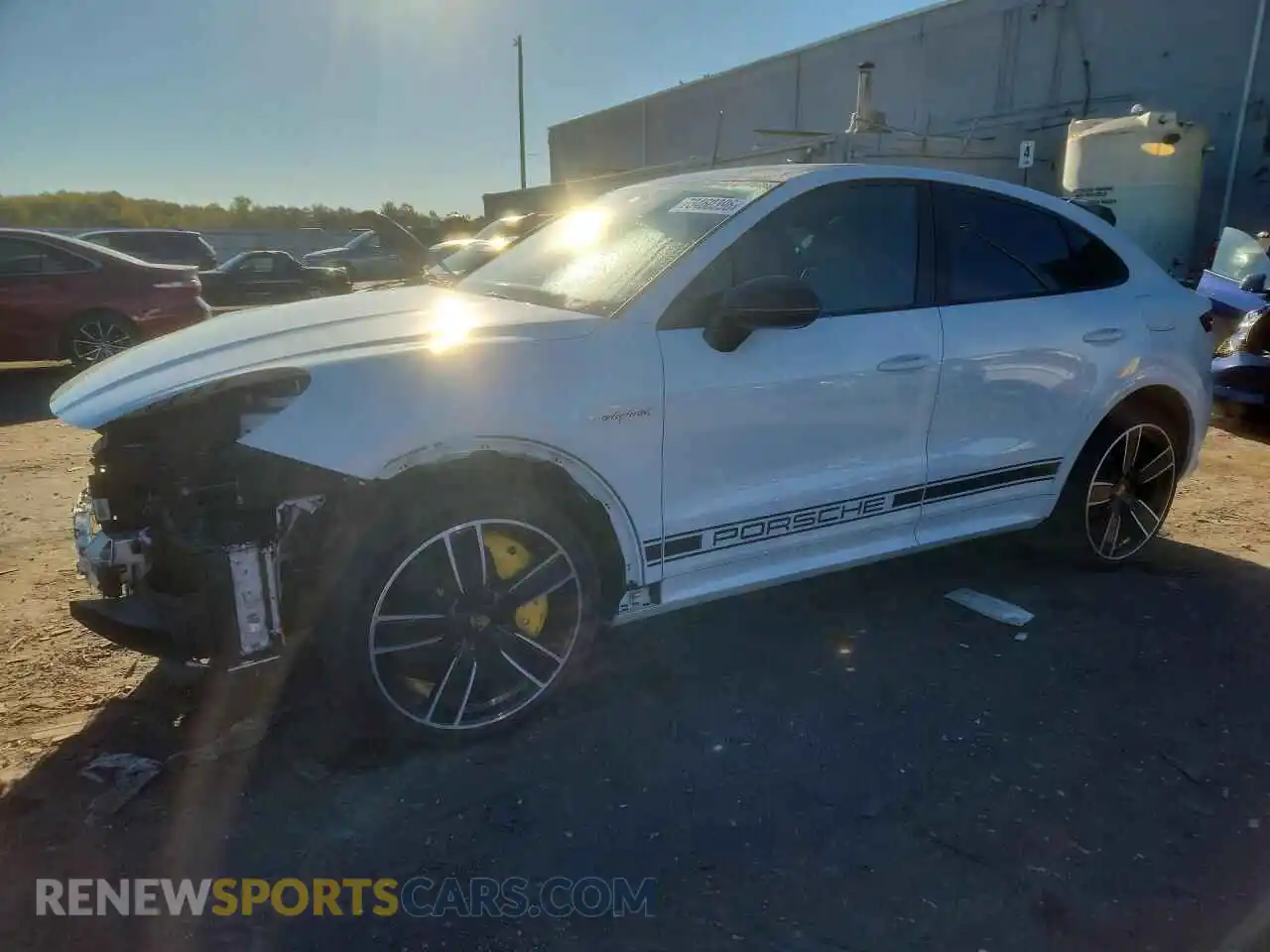 1 Photograph of a damaged car WP1BH2AY2NDA59115 PORSCHE CAYENNE 2022