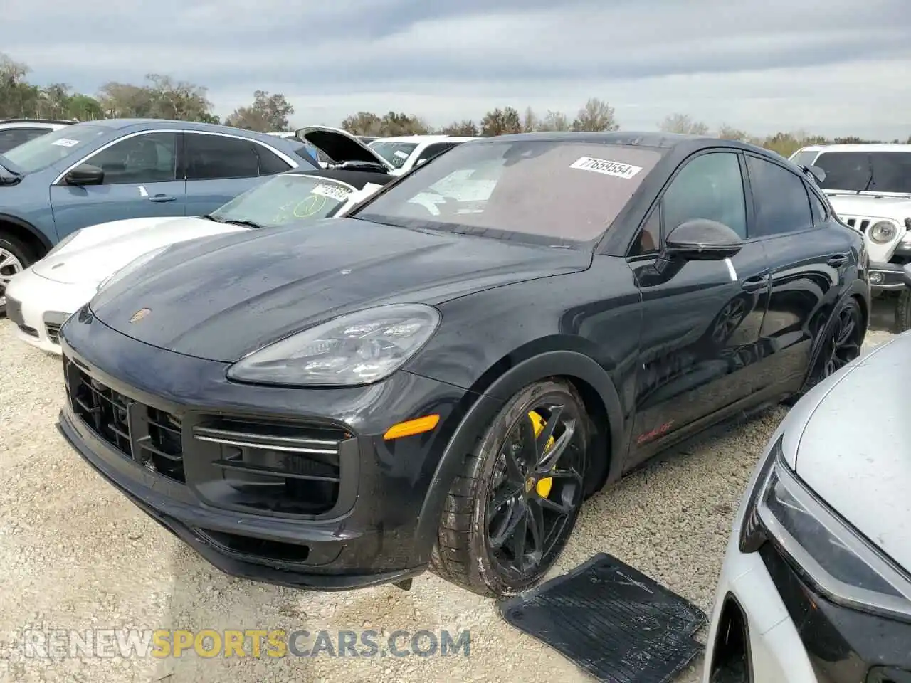 1 Photograph of a damaged car WP1BK2AY4NDA60381 PORSCHE CAYENNE 2022