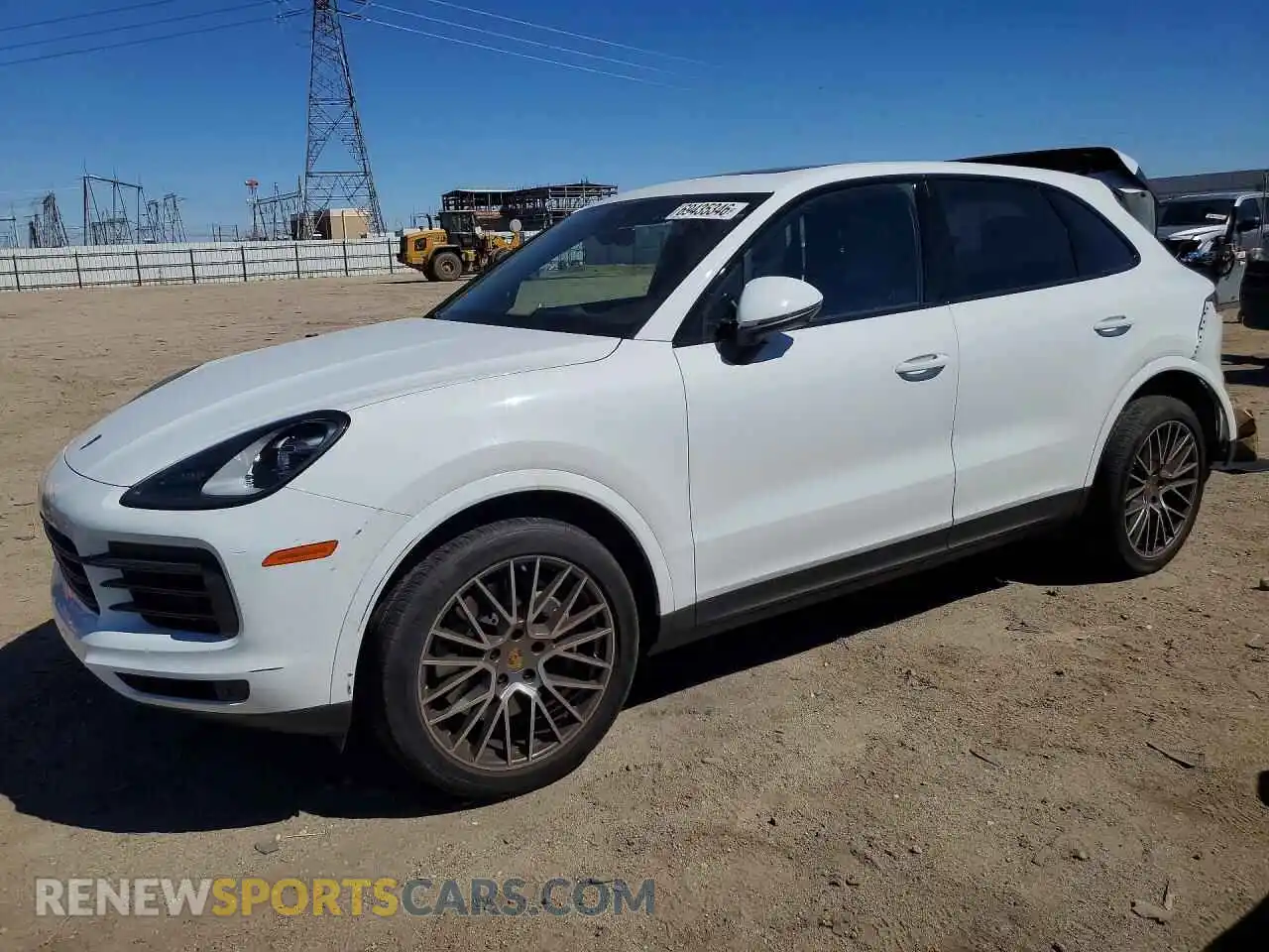 1 Photograph of a damaged car WP1AA2AY1PDA09292 PORSCHE CAYENNE 2023