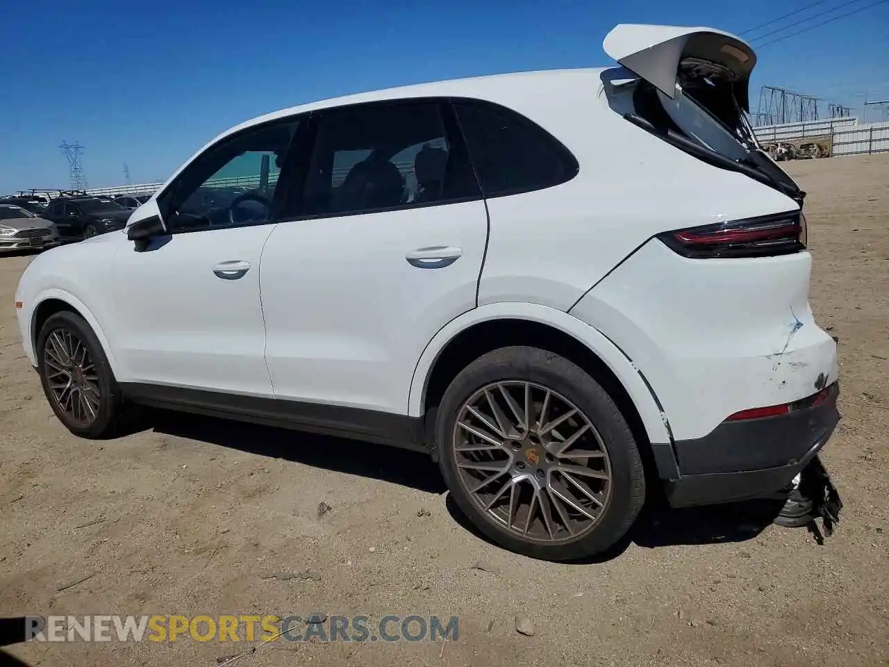 2 Photograph of a damaged car WP1AA2AY1PDA09292 PORSCHE CAYENNE 2023
