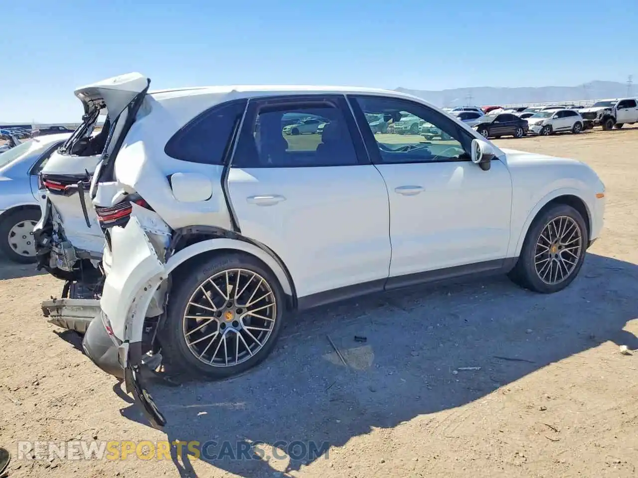 3 Photograph of a damaged car WP1AA2AY1PDA09292 PORSCHE CAYENNE 2023