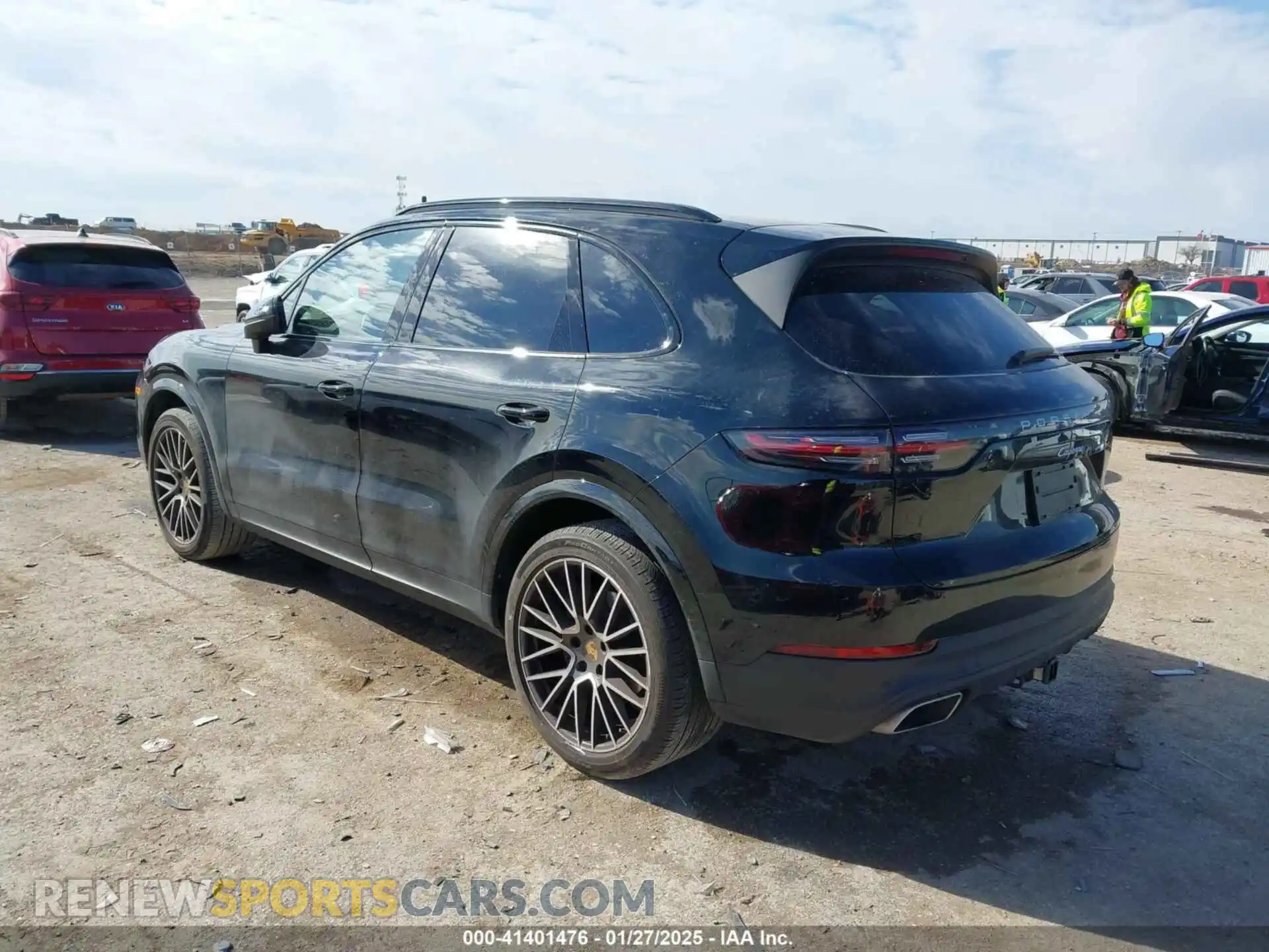 3 Photograph of a damaged car WP1AA2AY3PDA10170 PORSCHE CAYENNE 2023