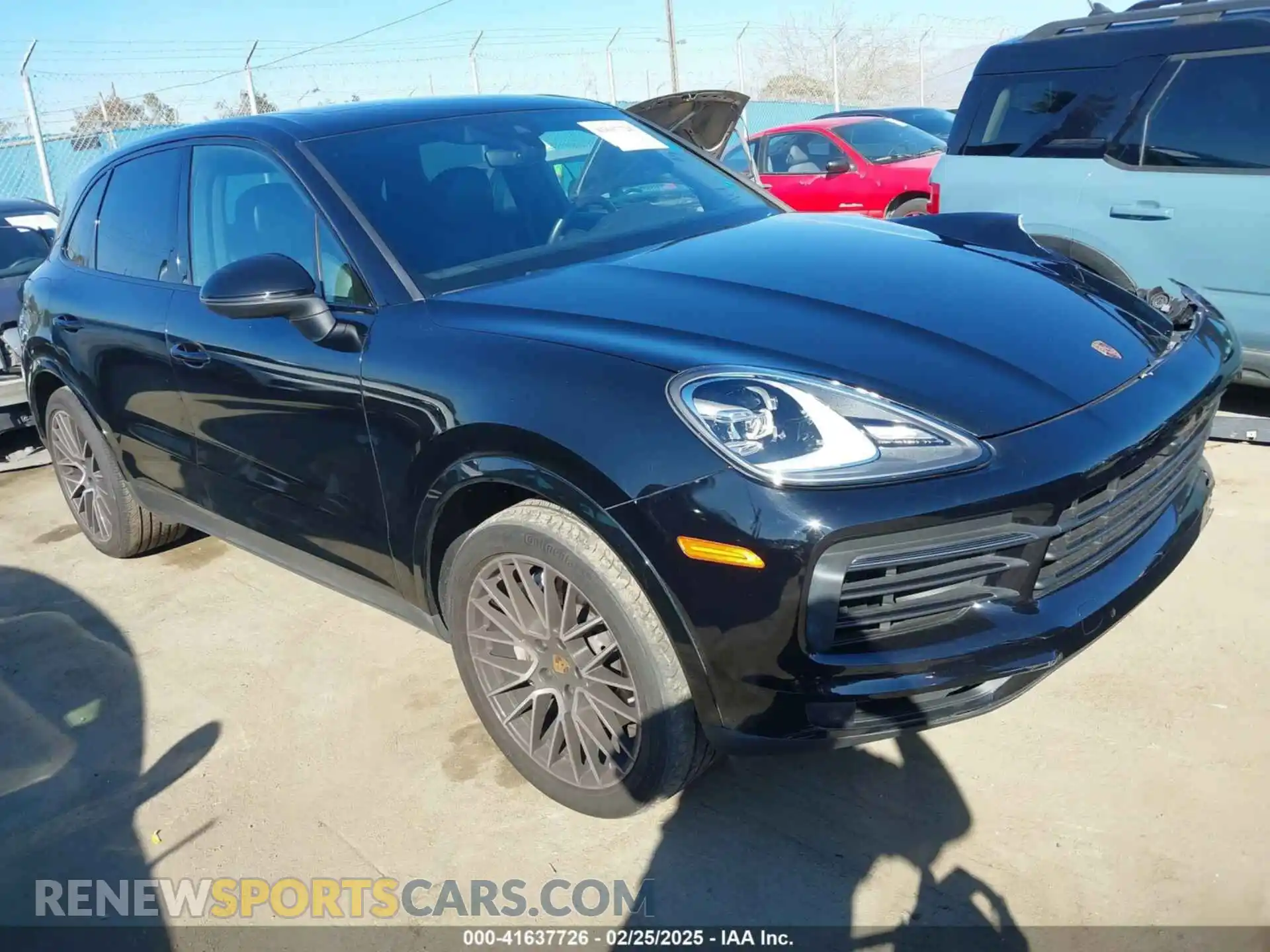 1 Photograph of a damaged car WP1AA2AY4PDA04037 PORSCHE CAYENNE 2023