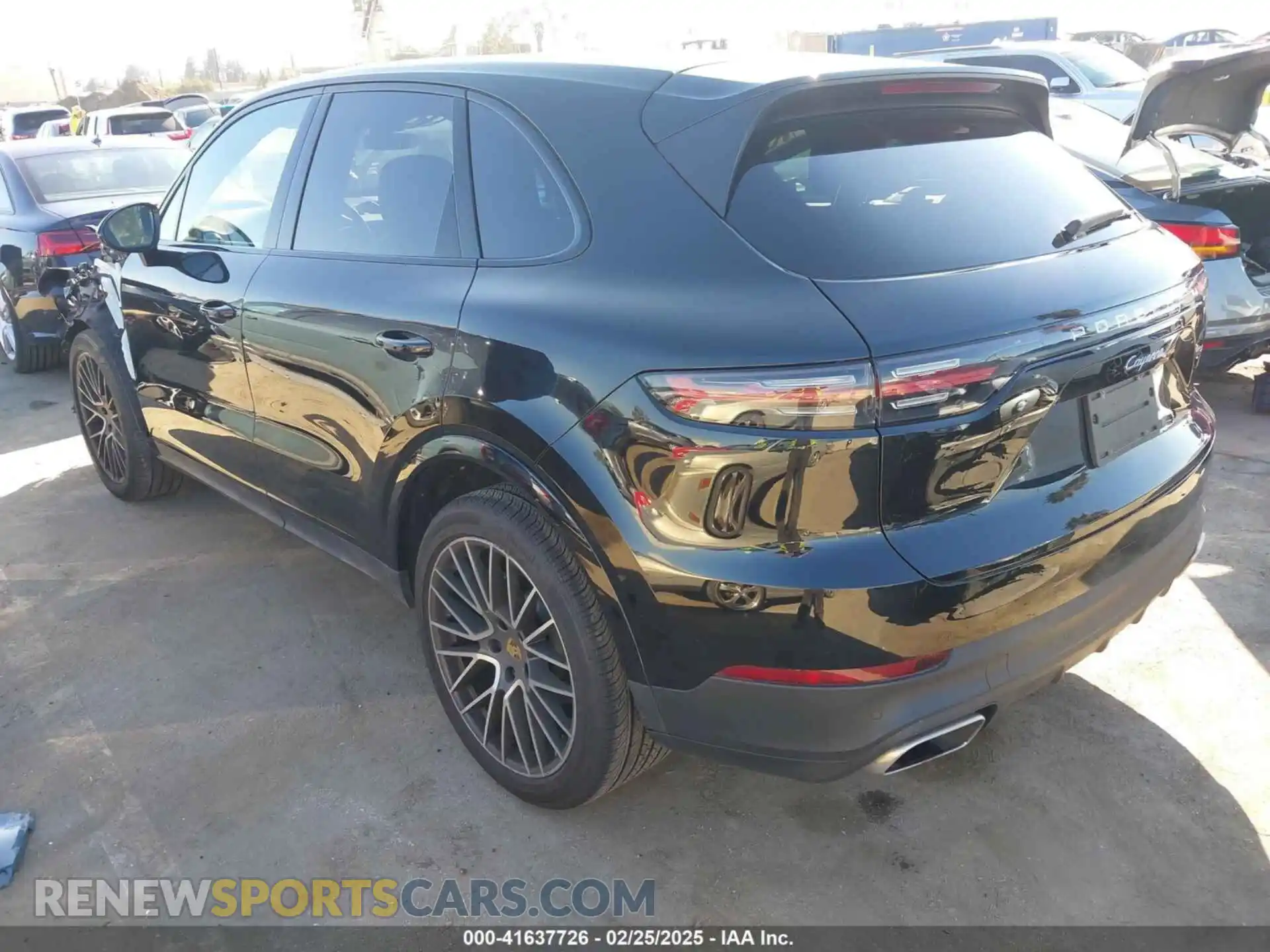 3 Photograph of a damaged car WP1AA2AY4PDA04037 PORSCHE CAYENNE 2023