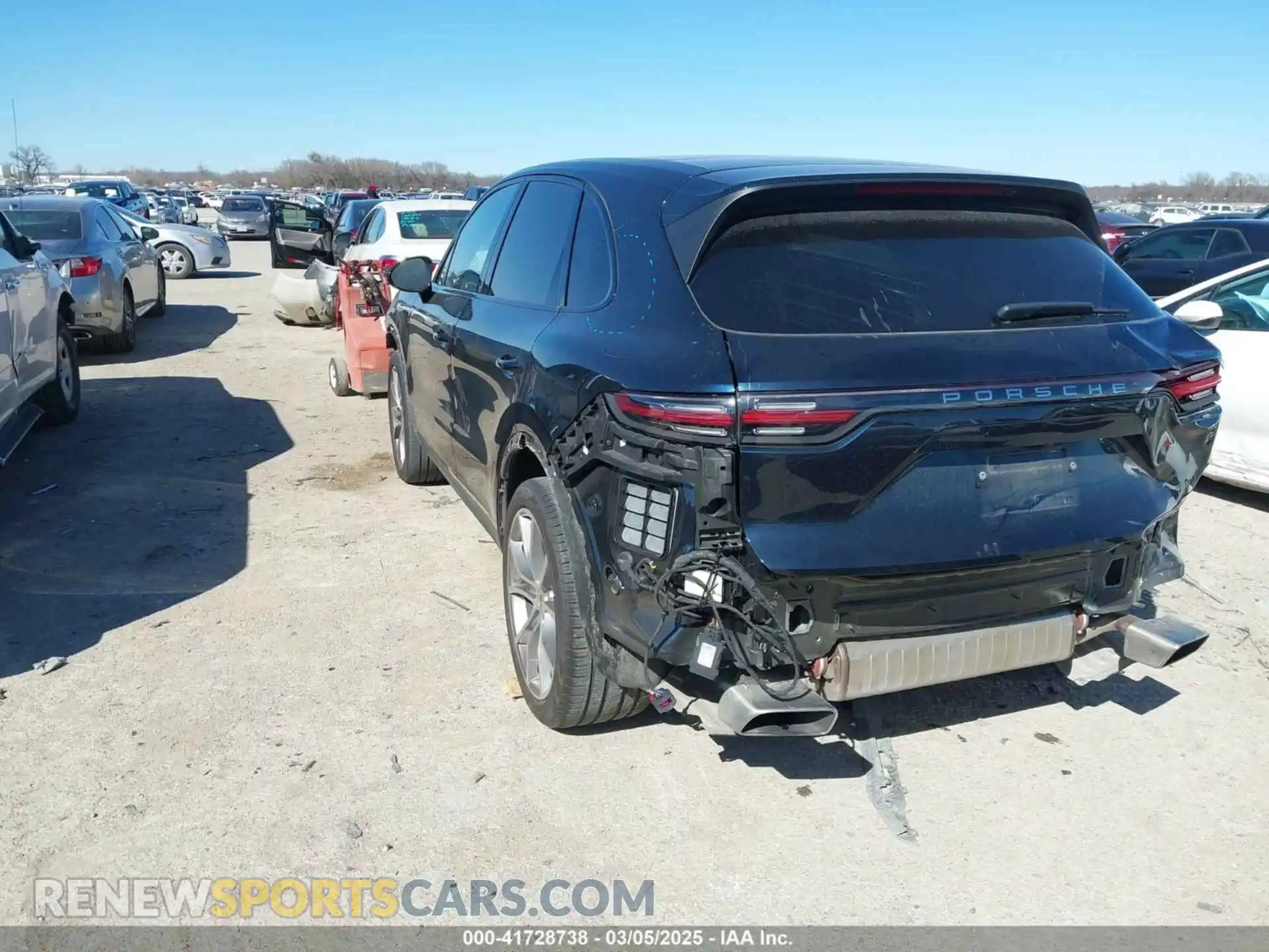 3 Photograph of a damaged car WP1AA2AY7PDA09992 PORSCHE CAYENNE 2023