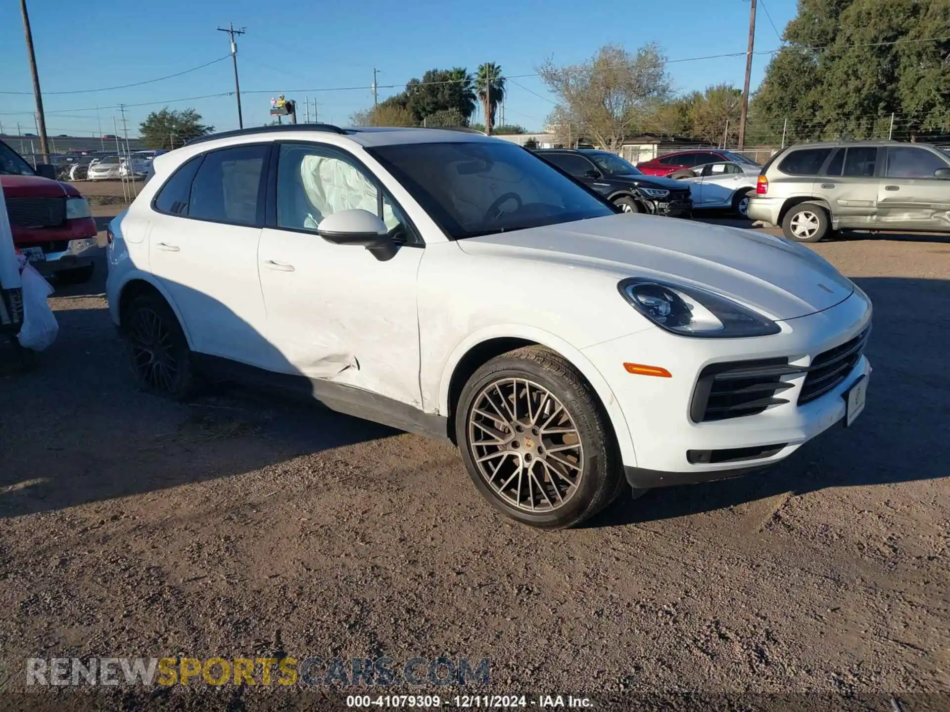 1 Photograph of a damaged car WP1AA2AY8PDA07149 PORSCHE CAYENNE 2023
