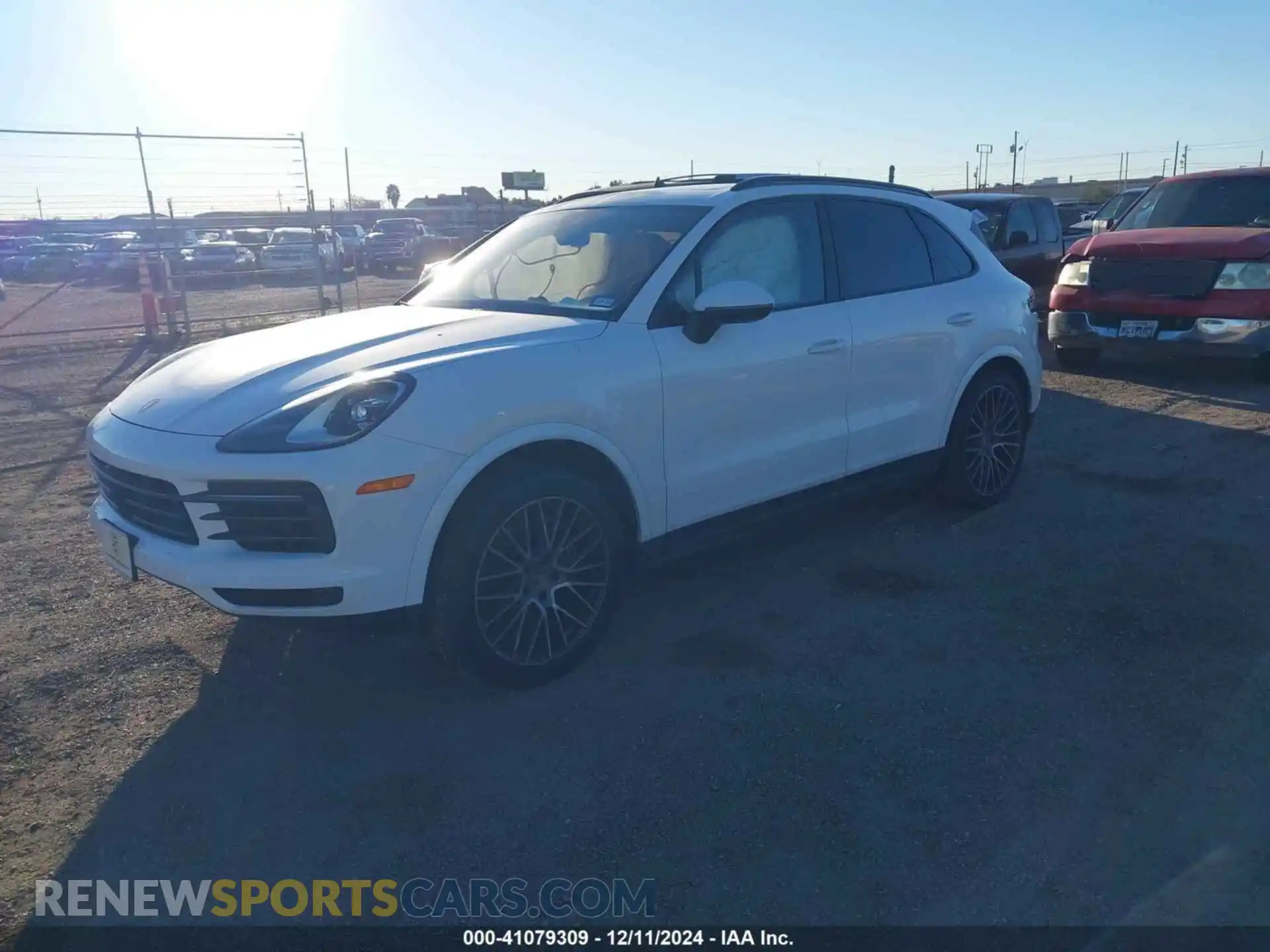 2 Photograph of a damaged car WP1AA2AY8PDA07149 PORSCHE CAYENNE 2023