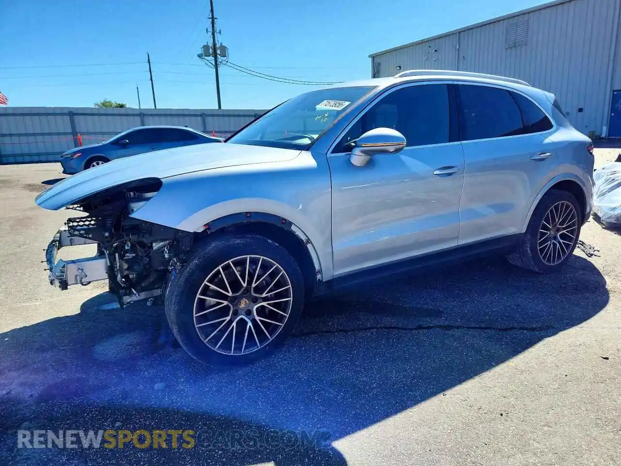 1 fotografías del automóvil dañado WP1AA2AY9PDA10951 PORSCHE CAYENNE 2023