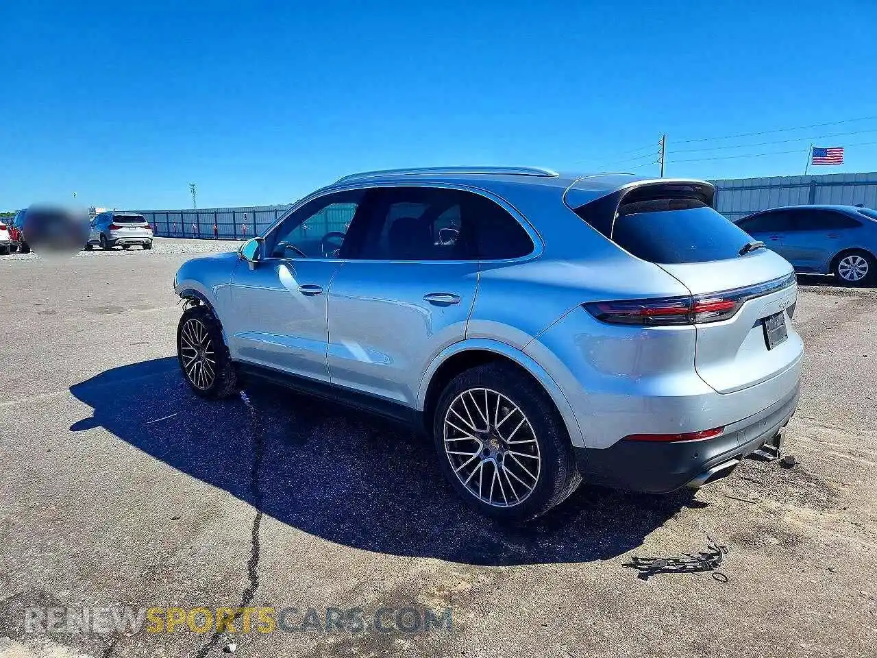 2 fotografías del automóvil dañado WP1AA2AY9PDA10951 PORSCHE CAYENNE 2023