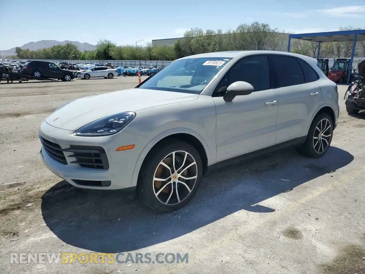 1 Photograph of a damaged car WP1AB2AY3PDA14362 PORSCHE CAYENNE 2023